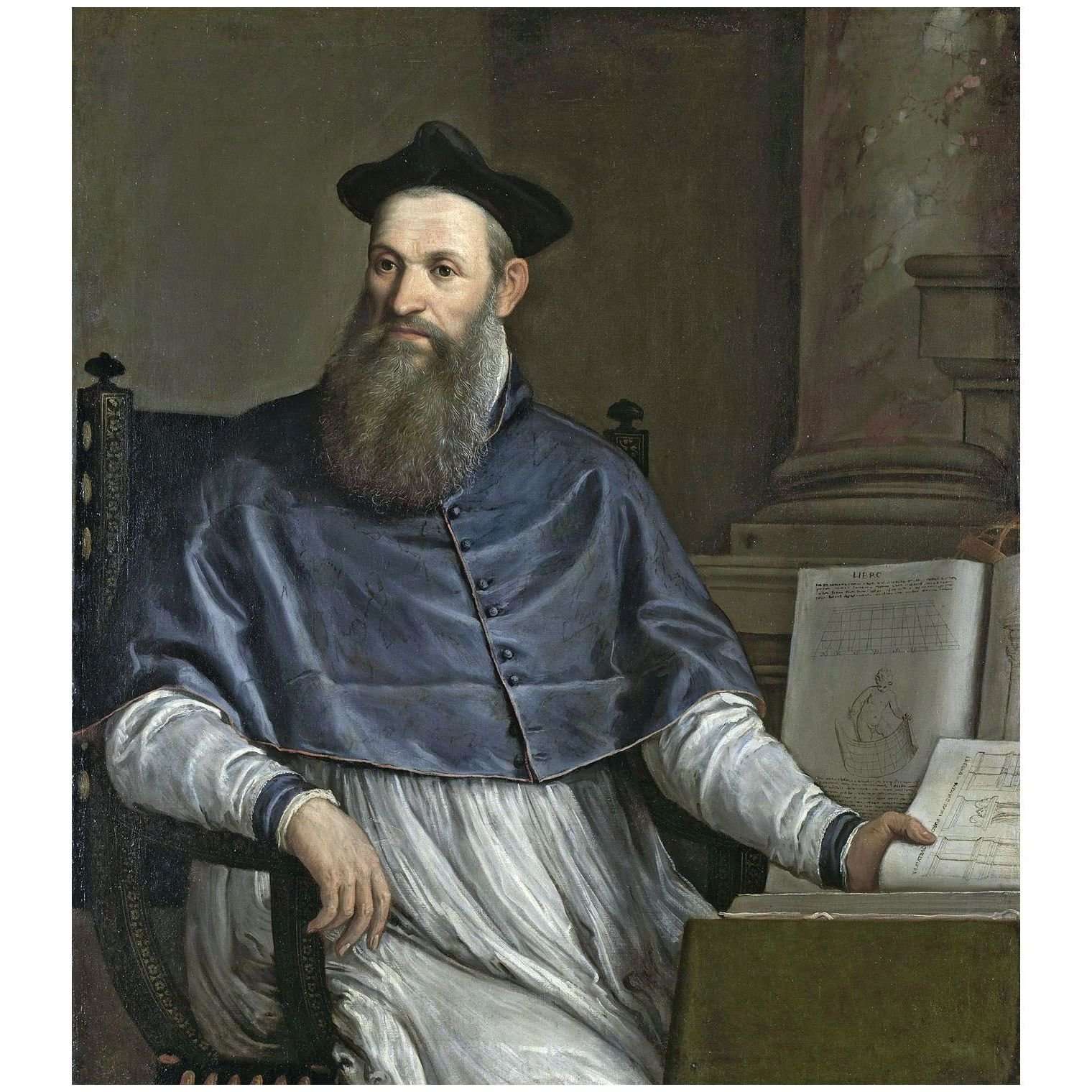  Paolo Veronese. Daniele Barbaro. 1556-1557. Rijksmuseum Amsterdam