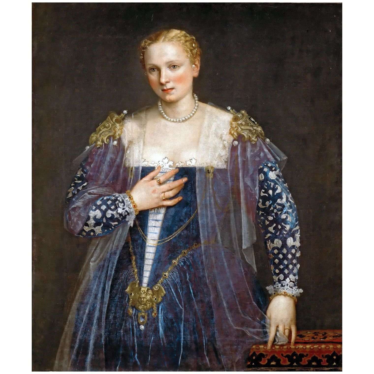  Paolo Veronese. La belle Nani. 1560. Louvre Paris