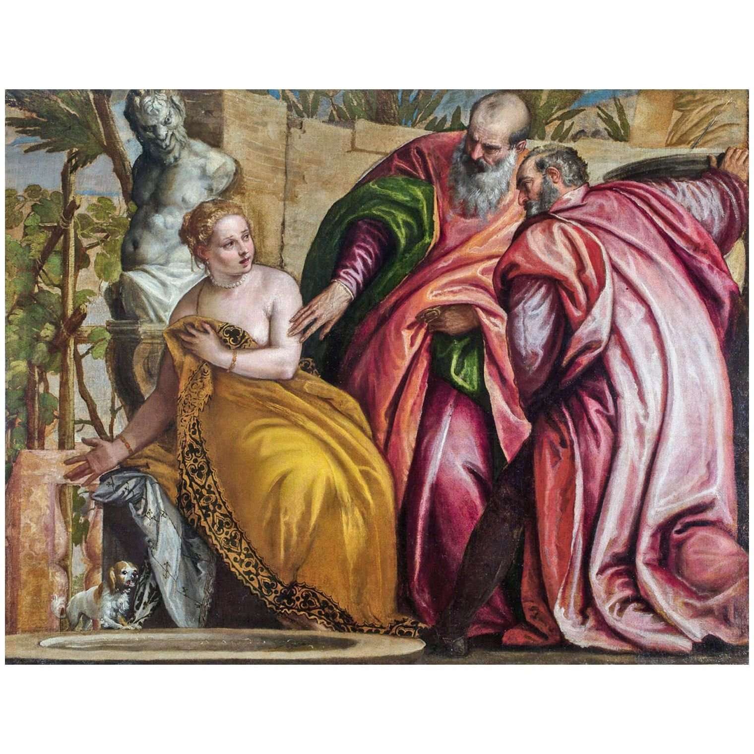  Paolo Veronese. Susanna e i vecchioni. 1580. Palazzo Blanco Genoa