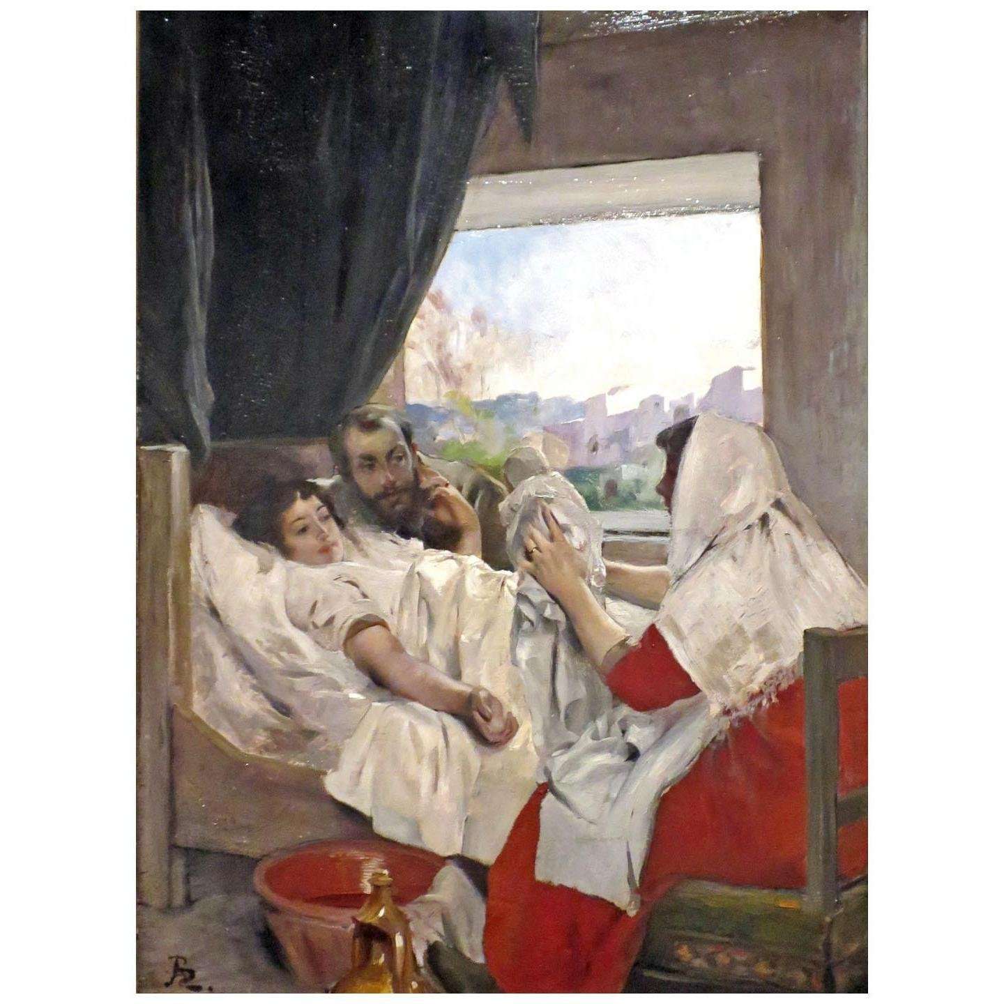   Albert Besnard. Le premier matin. 1881. LACMA, Los Angeles