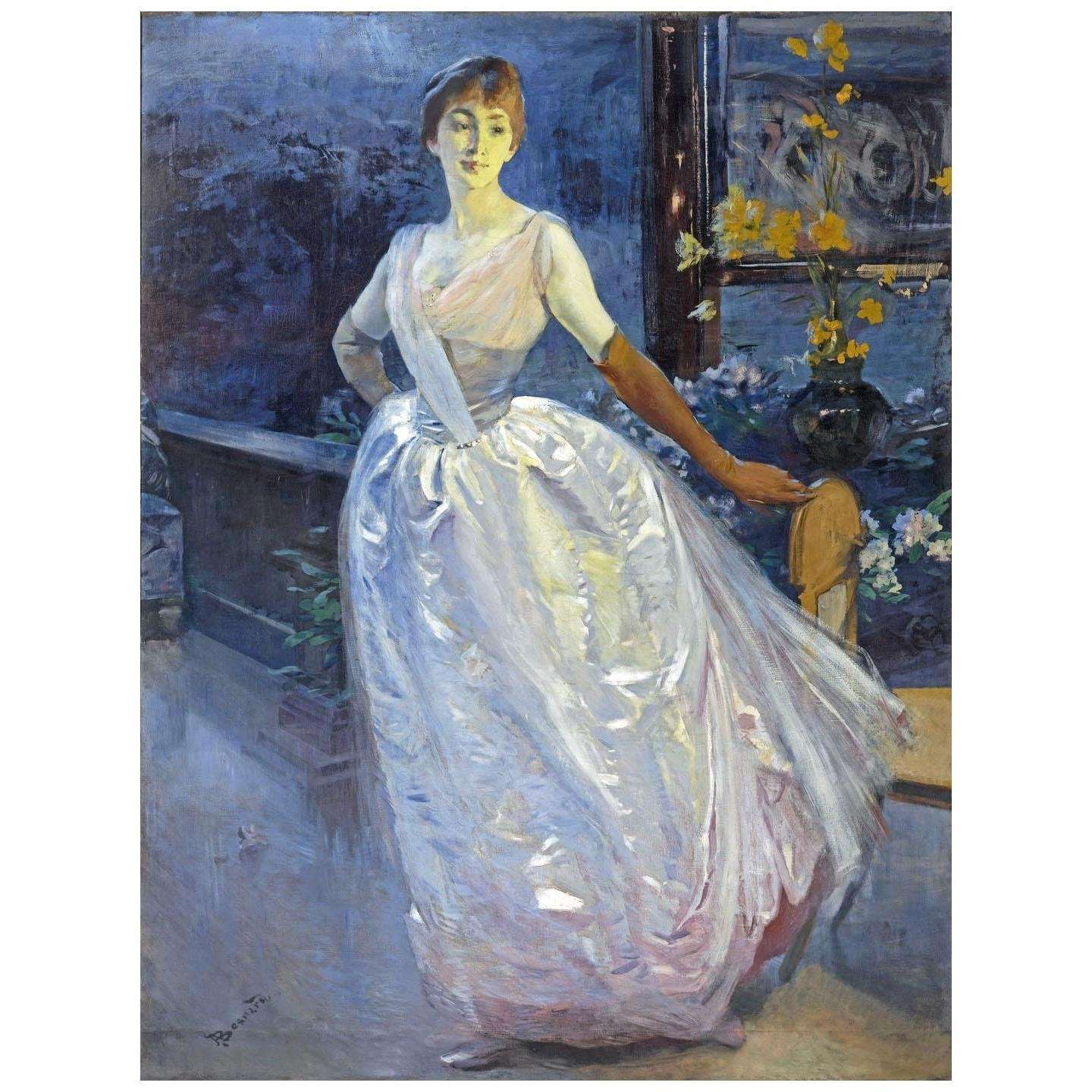   Albert Besnard. Madame Roger Jourdain. 1886. Mus?e d'Orsay Paris