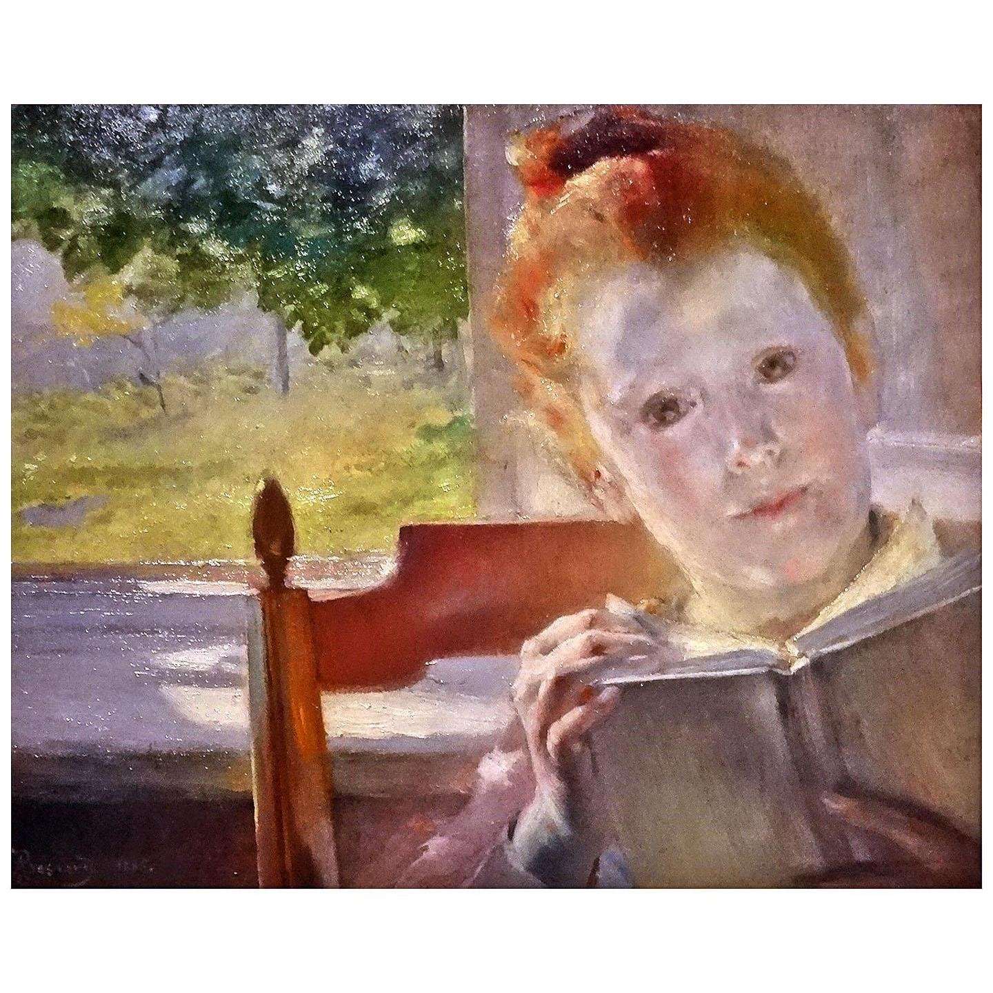   Albert Besnard. Matinee dete. 1886. Musee des Beaux-Arts, Reims