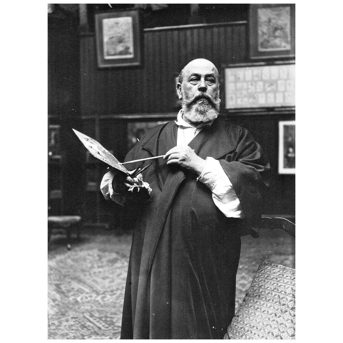   Albert Besnard. Photo. 1913. Agence Meurisse, Paris