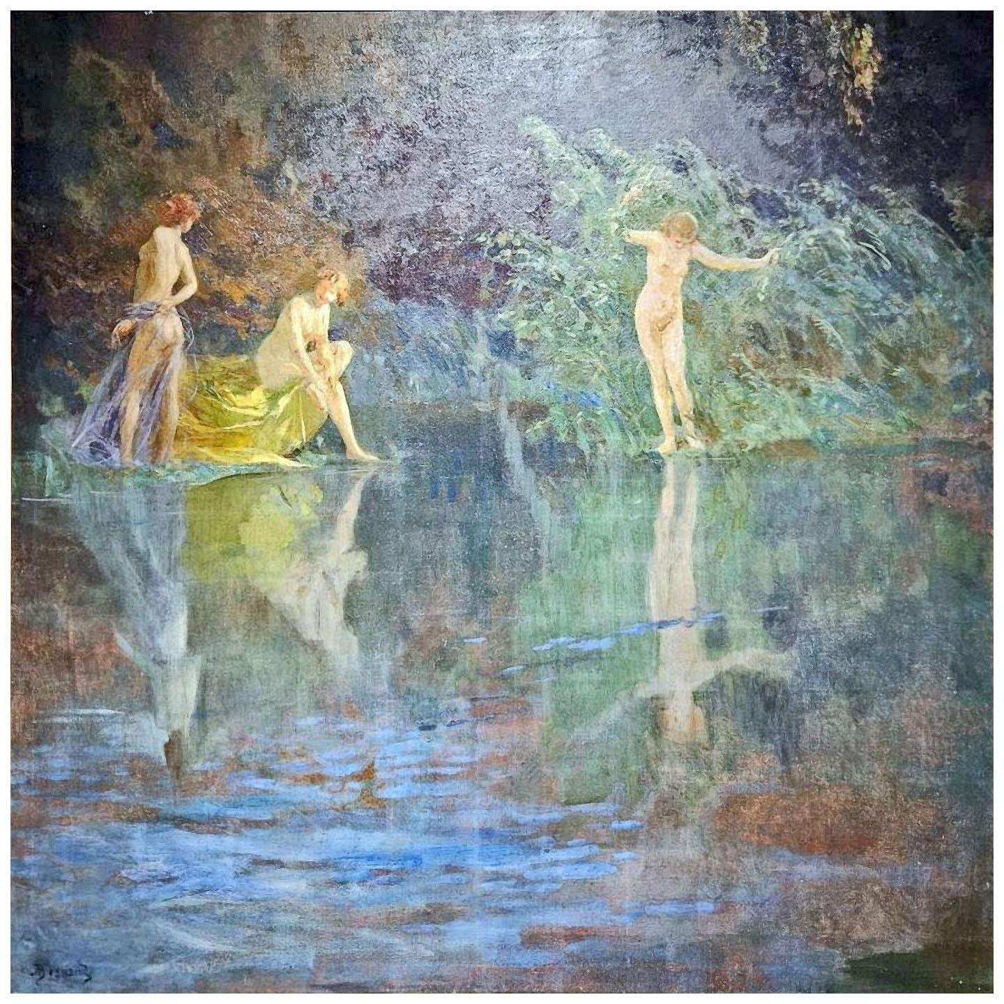   Albert Besnard. Baigneuses. 1930. Museu Arte Deco, Lisboa