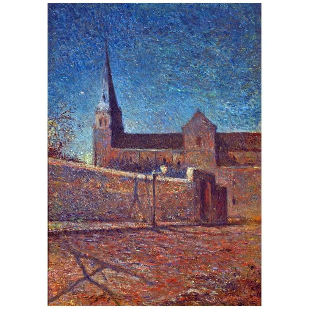  Paul Gauguin. L'?glise de Vaugirard.1879. Groninger Museum Groningen