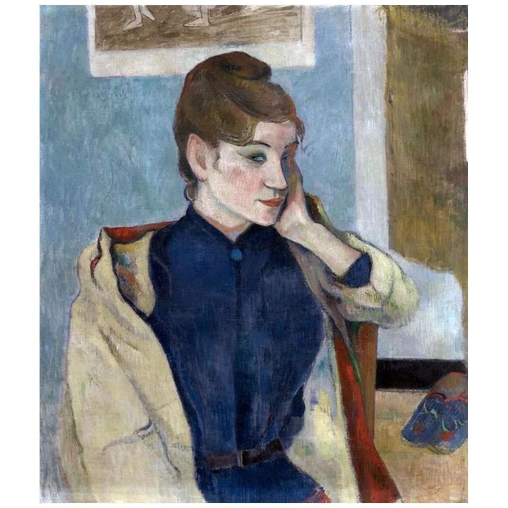  Paul Gauguin. Madeline Bernard. 1888. Musee de Grenoble