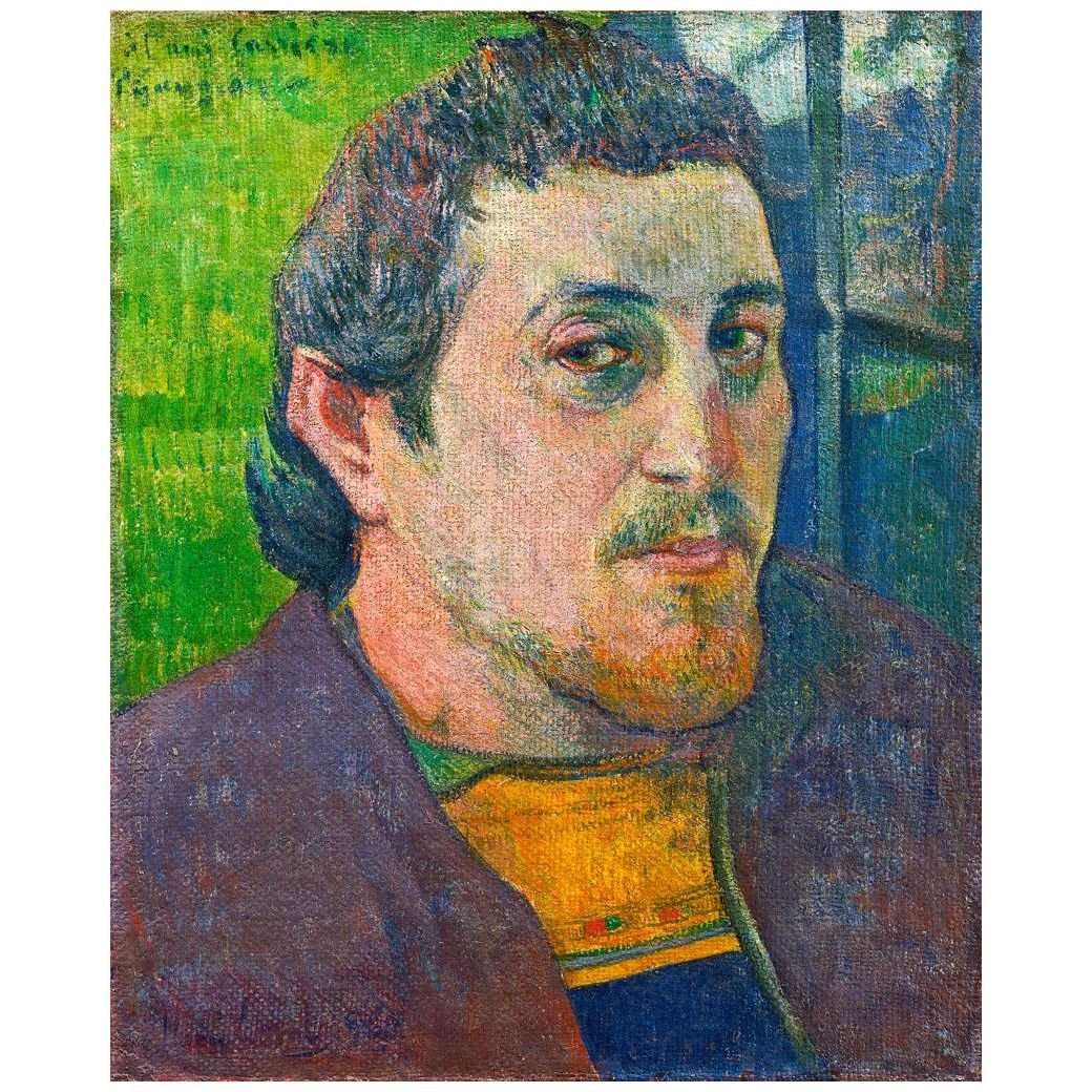 Paul Gauguin. Autoportrait. 1889. National Gallery Washington