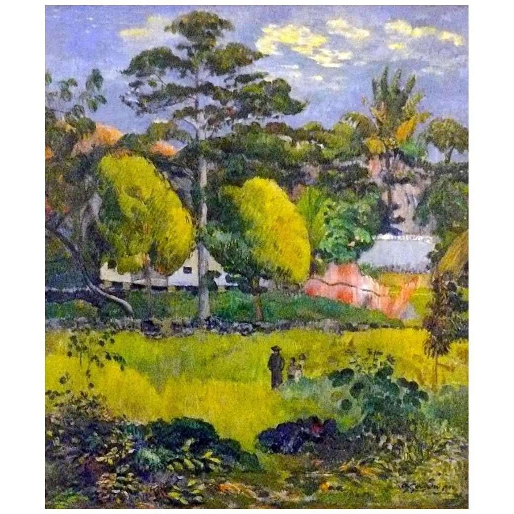  Paul Gauguin. Paysage. 1901. Musee de lOrangerie Paris