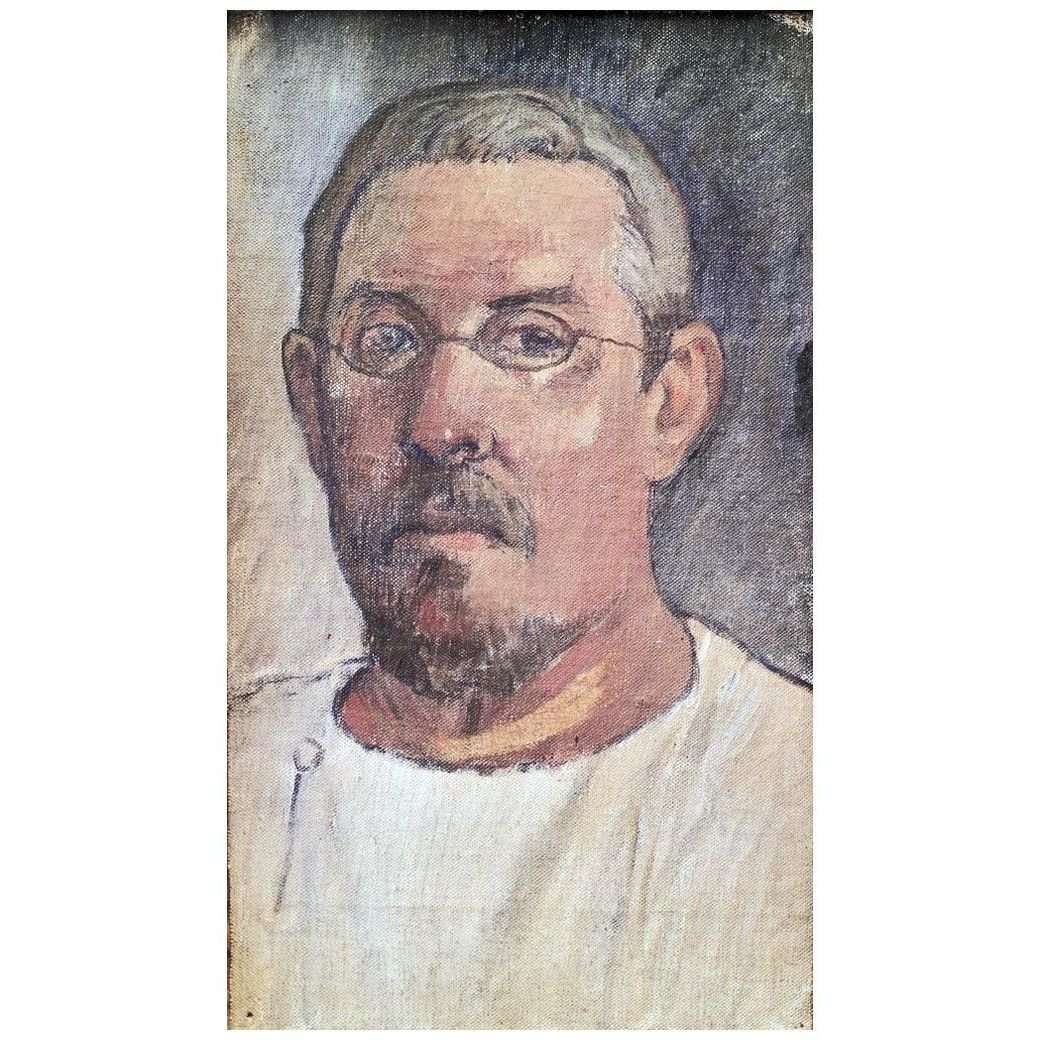  Paul Gauguin. Autoportrait. 1903. Kunstmuseum Basel