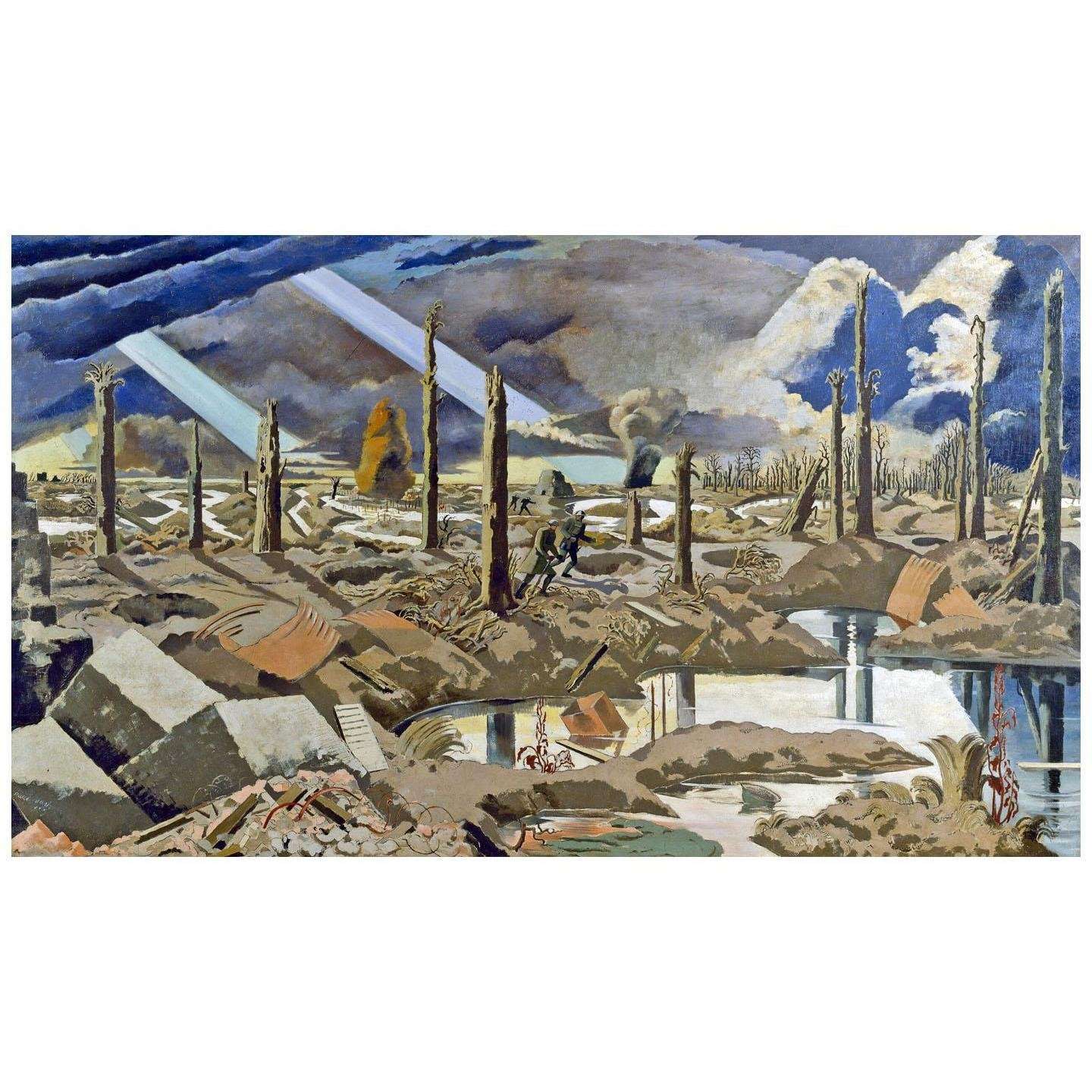  Paul Nash. The Menin Road. 1919. Imperial War Museum London