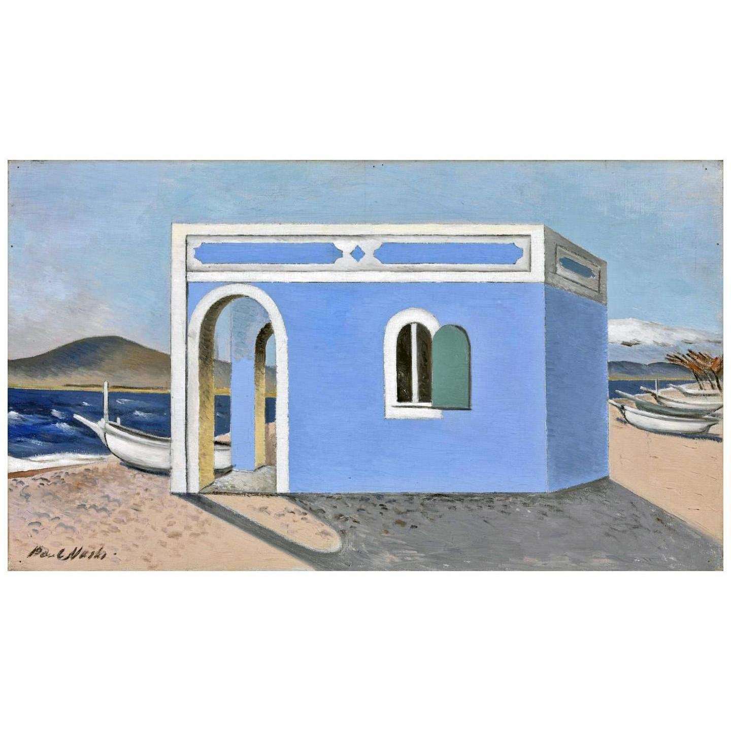  Paul Nash. Blue House on the Shore. 1930. Tate Gallery London