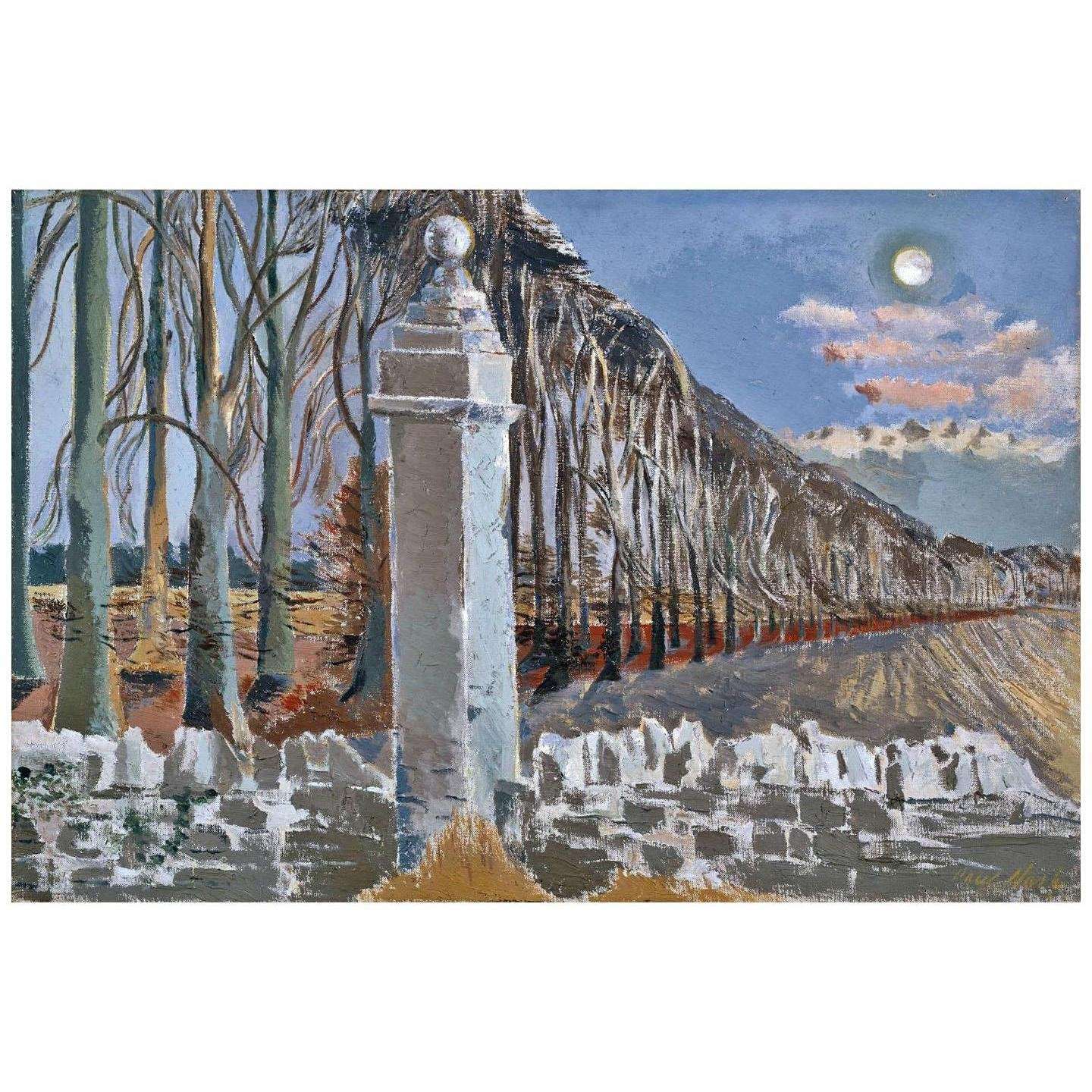  Paul Nash. Pillar and Moon. 1932. Tate Gallery London