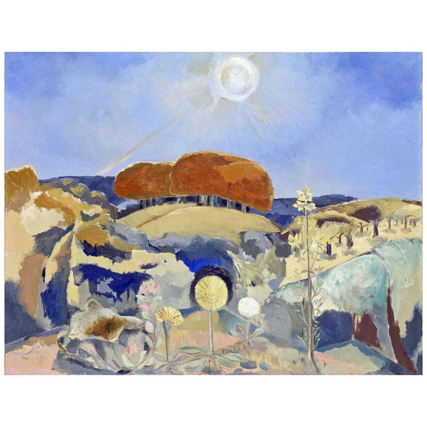  Paul Nash. Landscape of the Summer Solstice. 1943. National Gallery of Victoria