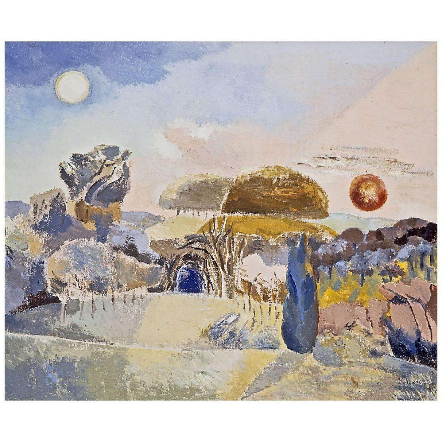  Paul Nash. Landscape of the Vernal Equinox. 1943. Scottish National Gallery Edinburgh
