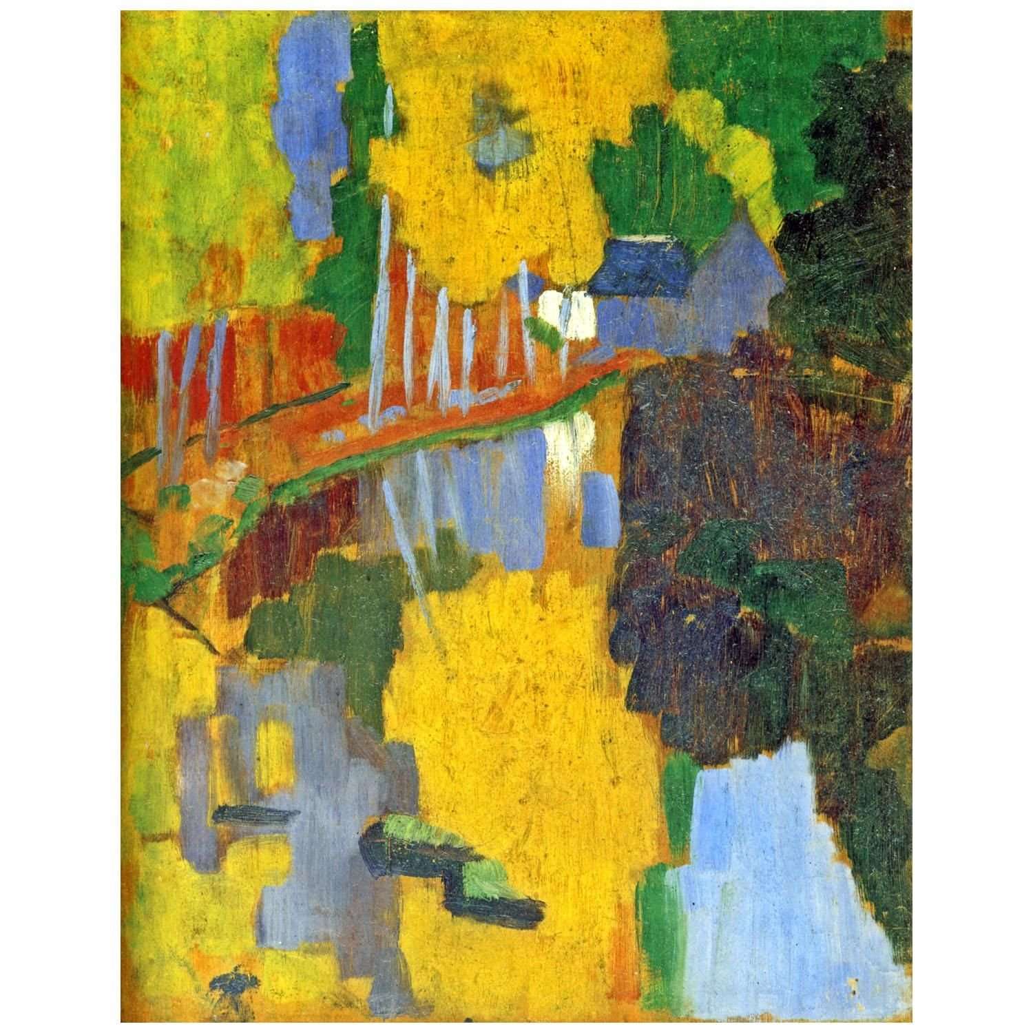  Paul Serusier. Le Talisman. 1888. Musee dOrsay Paris