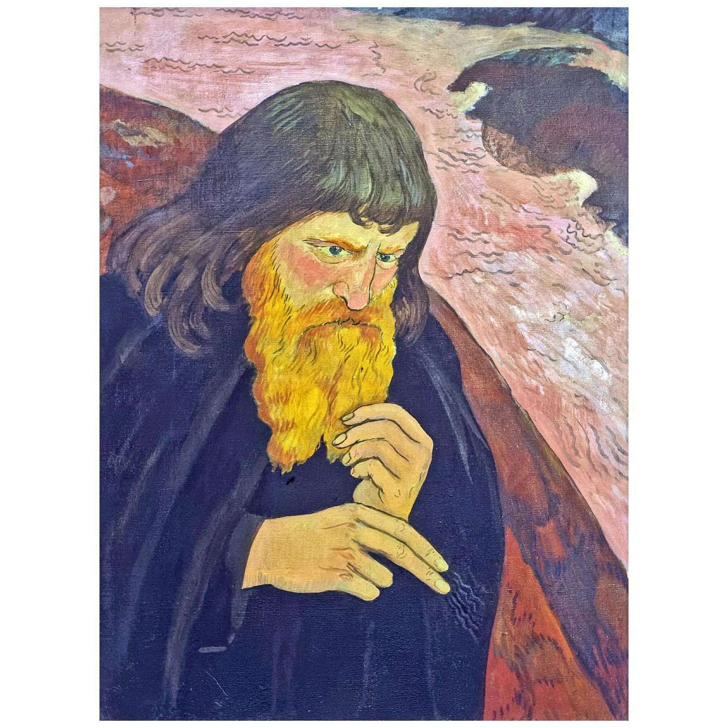  Georges Lacombe. Le Nabi a la barbe rutiante (Paul Serusier). 1894. Musee Maurice Denis