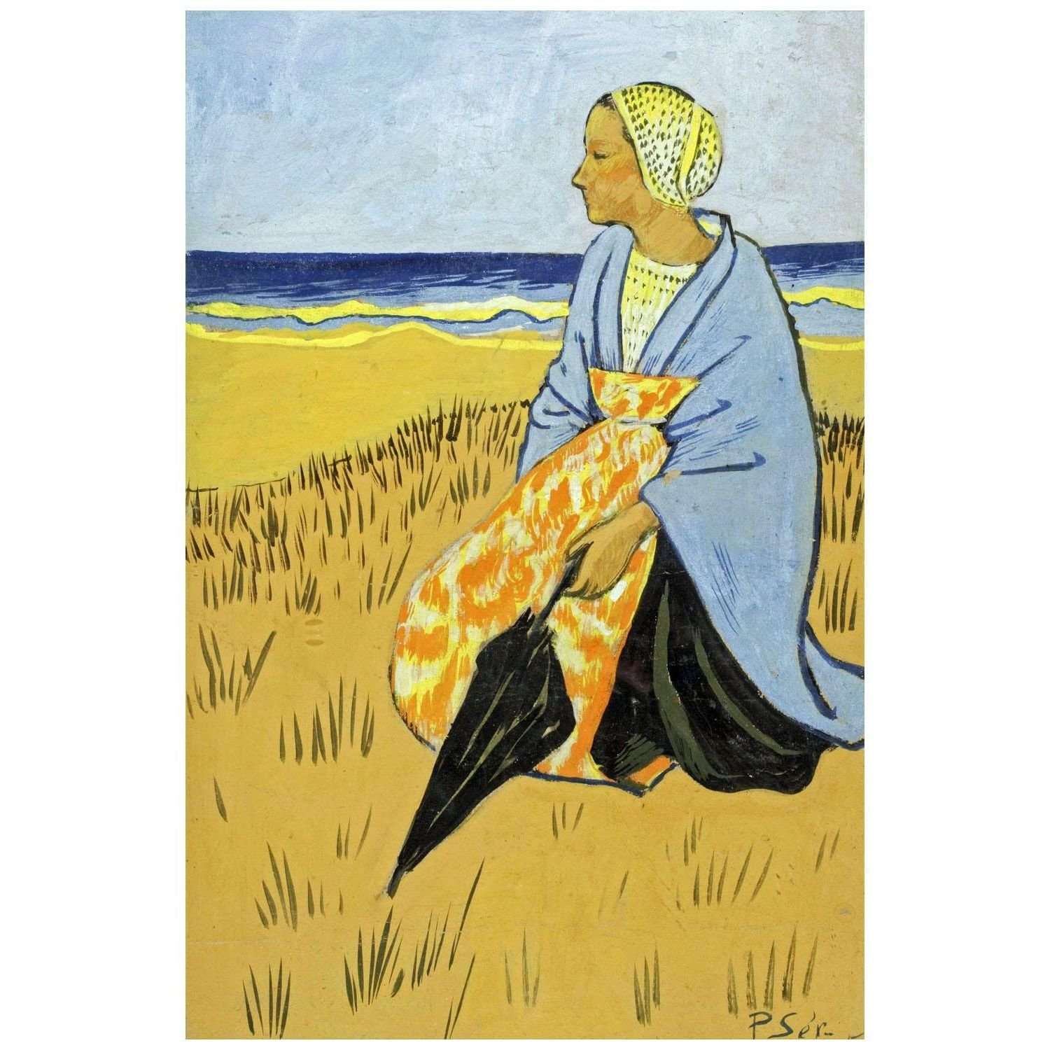  Paul Serusier. Femme bretonne. 1895. MNW, Warszawa