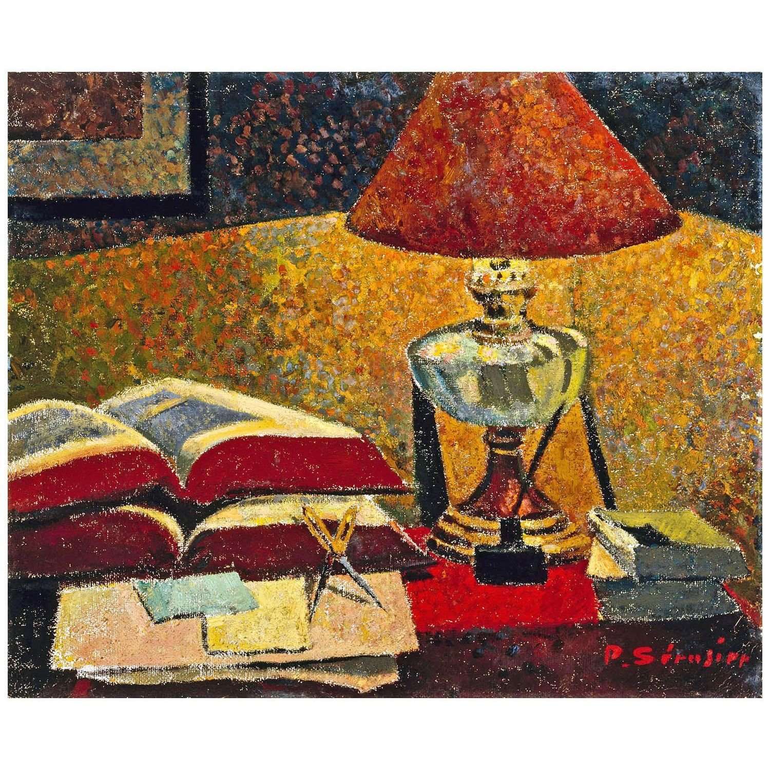  Paul Serusier. Sous la lampe. 1906. Finnish National Gallery Helsinki