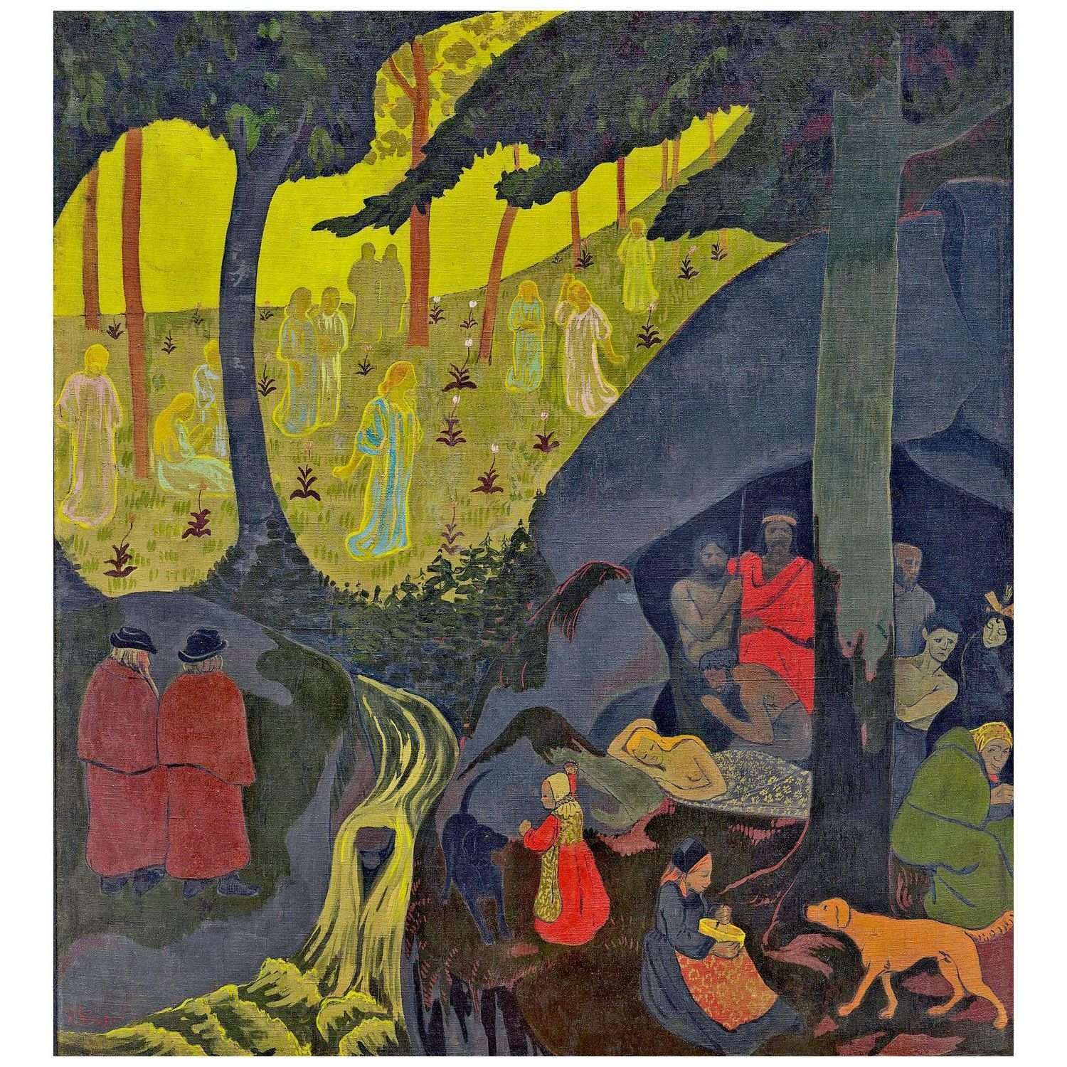  Paul Serusier. Conte Celtique. 1909. Dallas Museum of Art