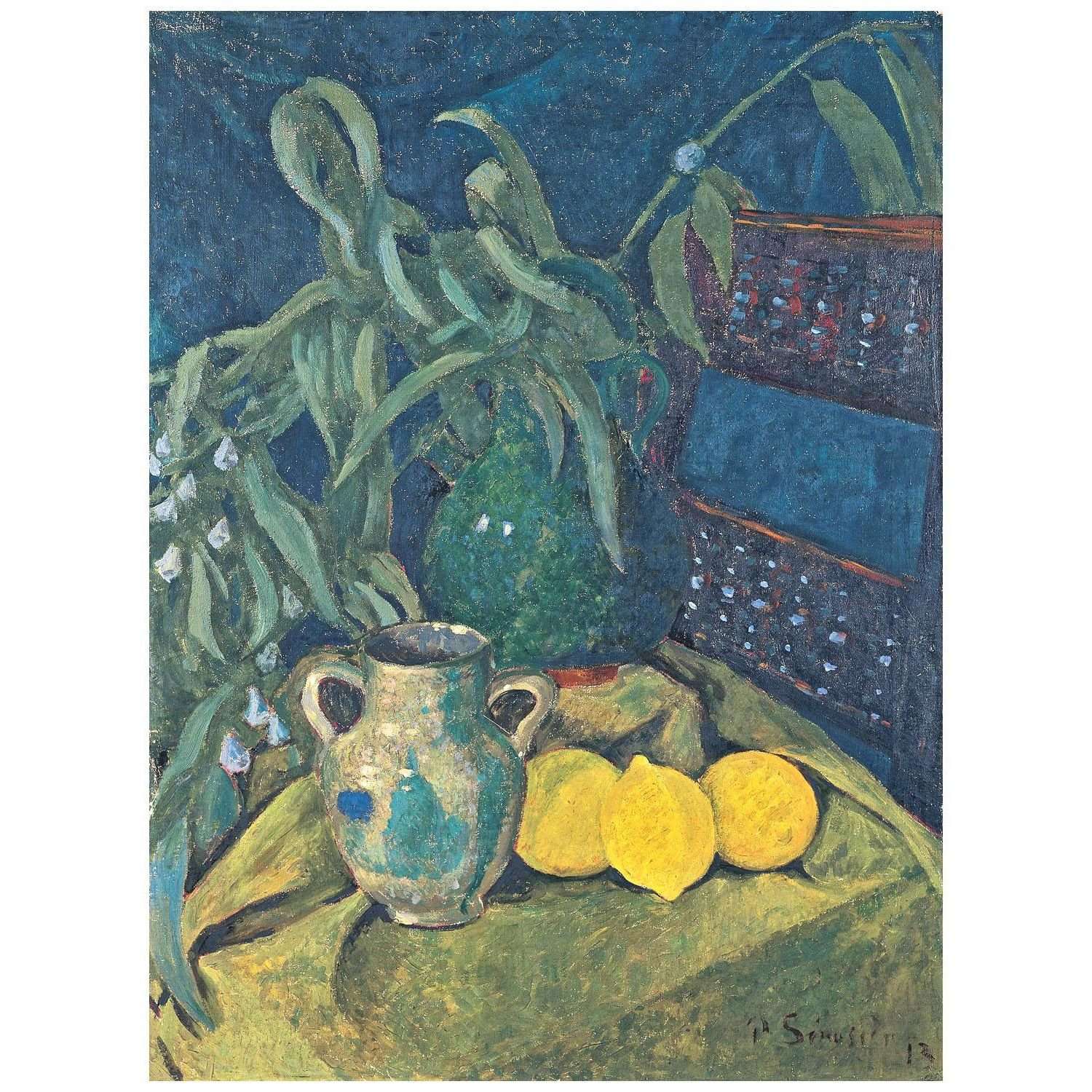  Paul Serusier. Synchronie en vert. 1913. Museo de Bellas Artes de Bilbao