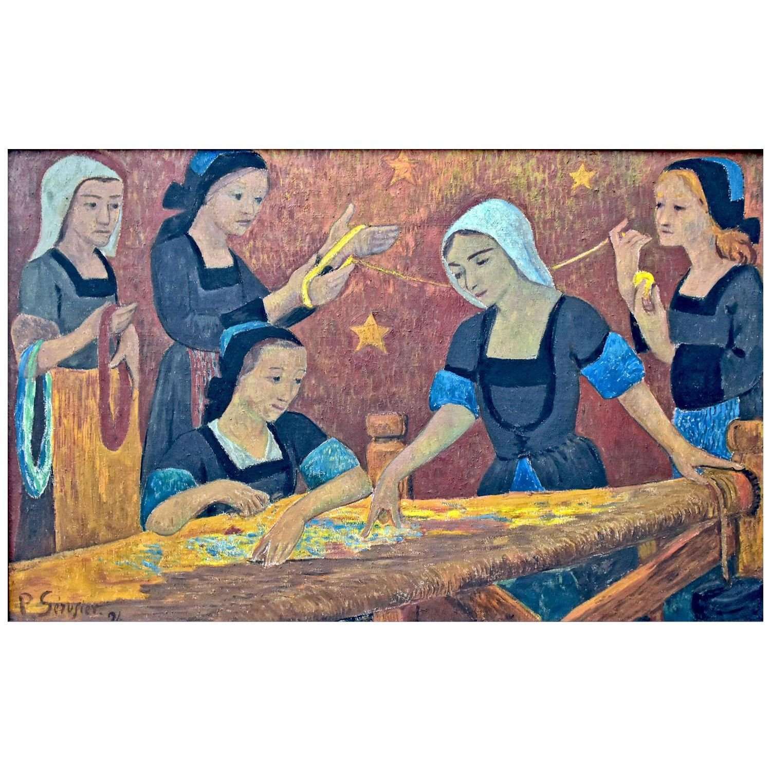  Paul Serusier. La Tapisserie. 1924. Mus?e des Beaux-Arts de la Ville de Paris