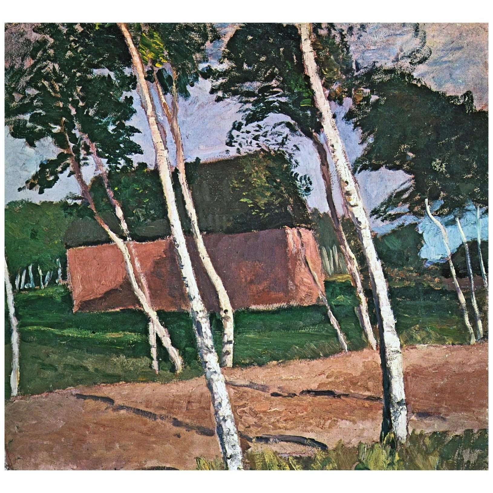  -Paula Modersohn-Becker. Worpsweder Landschaft. 1900. Museum Ludwig K?ln