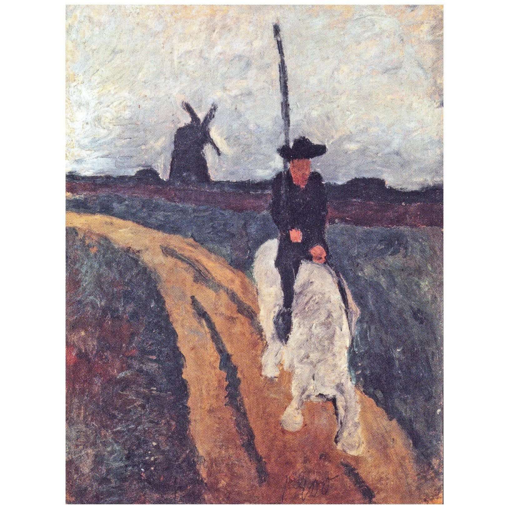  -Paula Modersohn-Becker. Don Quichote. 1900. Modersohn-Becker Museum Bremen