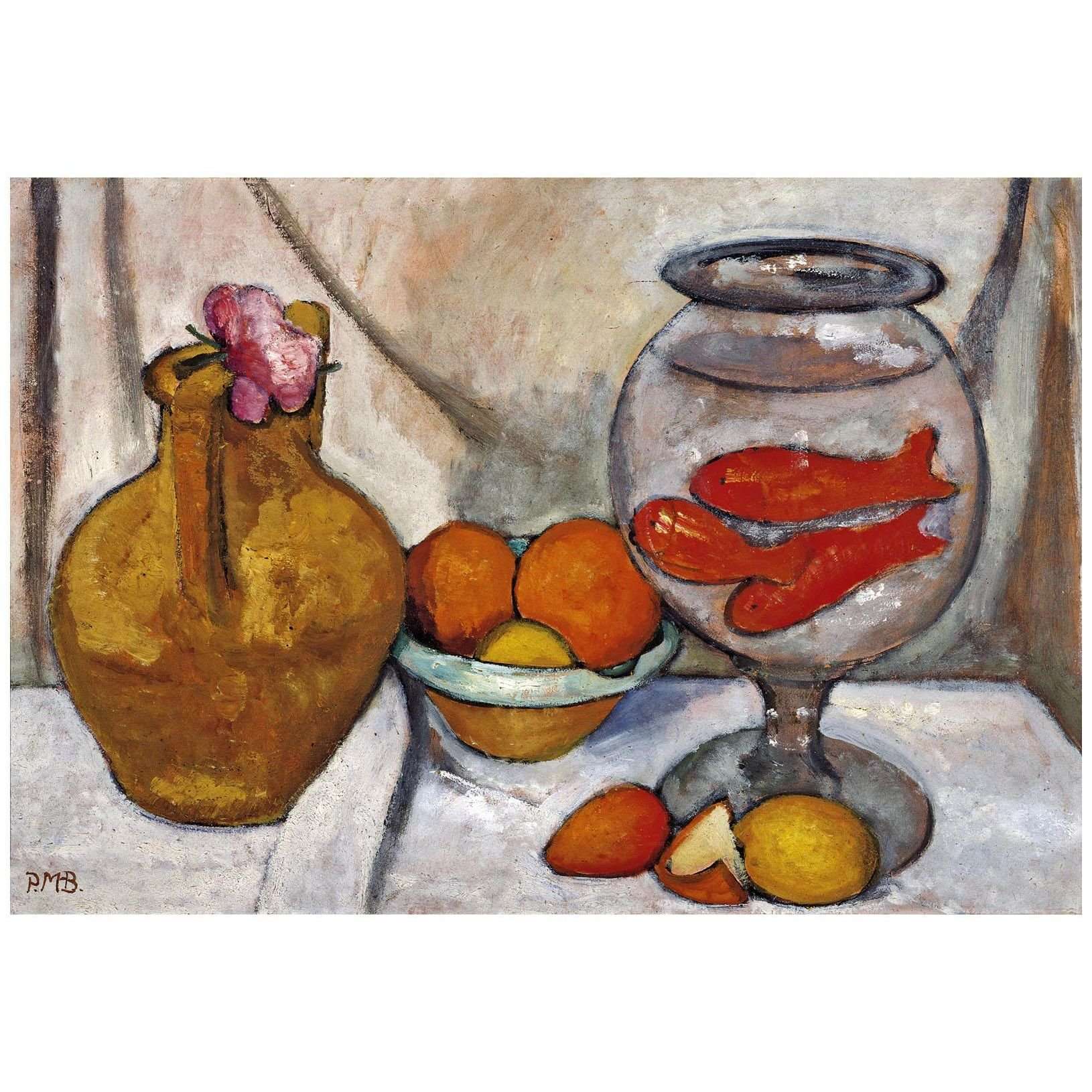 -Paula Modersohn-Becker. Goldfischglas. 1906. Von der Heydt Museum Wuppertal