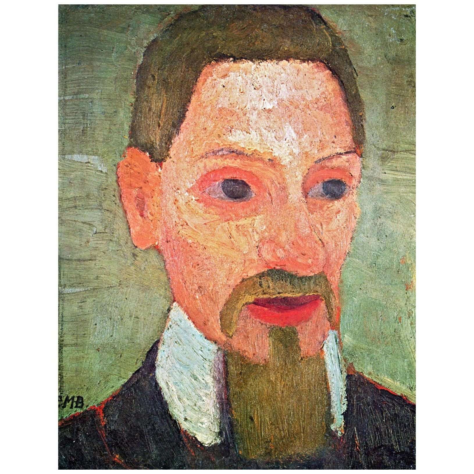  -Paula Modersohn-Becker. Rainer Maria Rilke. 1906. Modersohn-Becker Museum Bremen