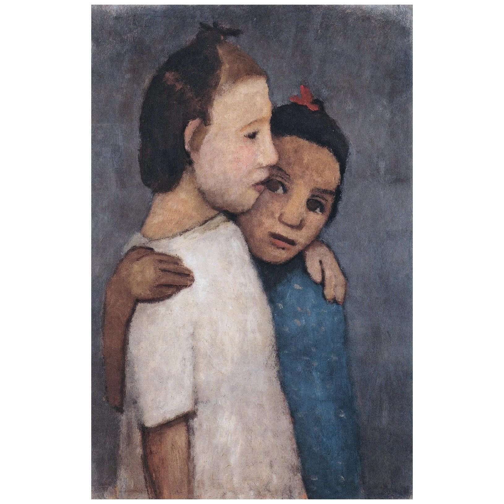  -Paula Modersohn-Becker. Zwei M?dchen. 1906. Hamburger Kunsthalle
