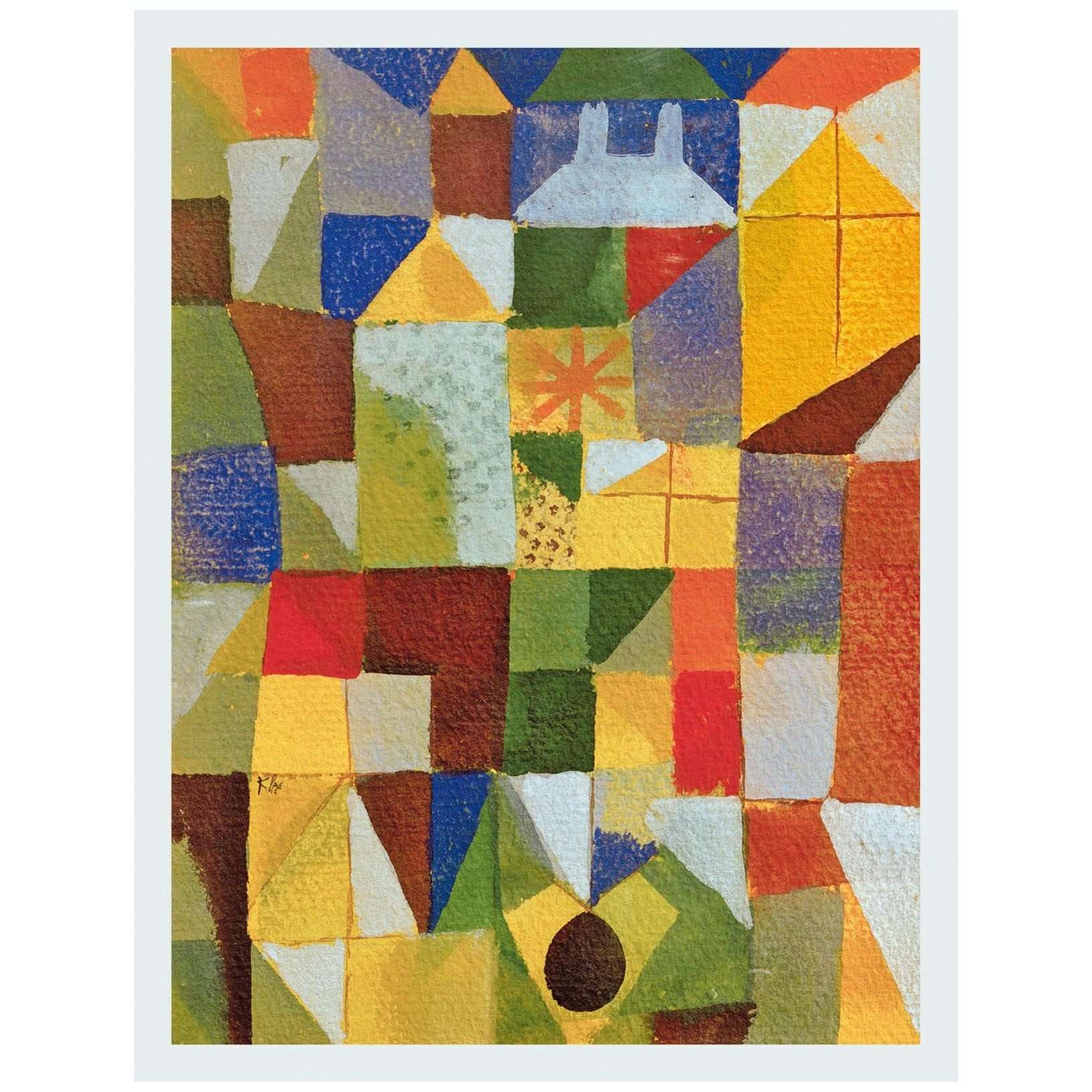  Paul Klee. St?dtische Komposition. 1919. Fondation Beyeler, Basel