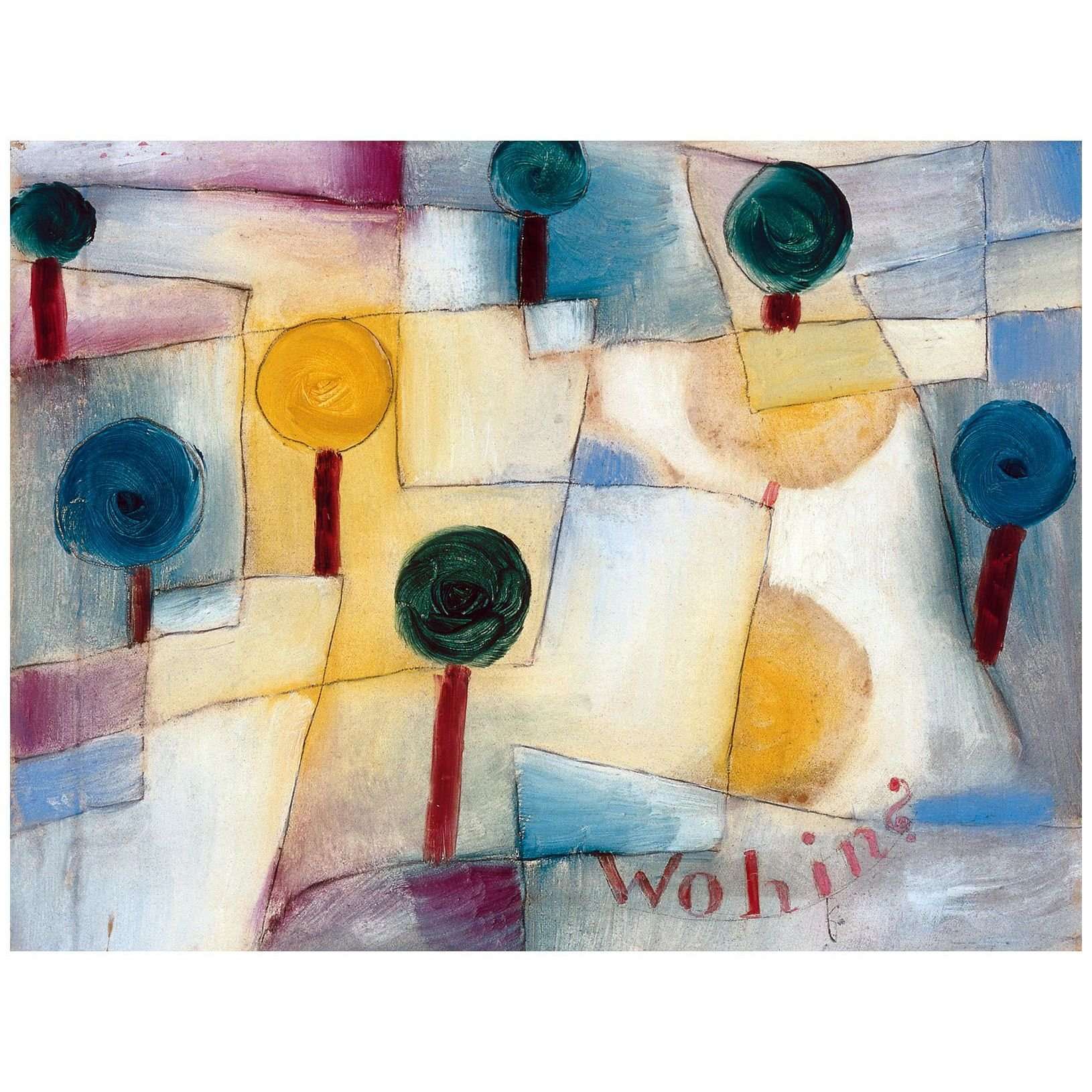  Paul Klee. Wohin? 1920. Collezione Citta di Locarno