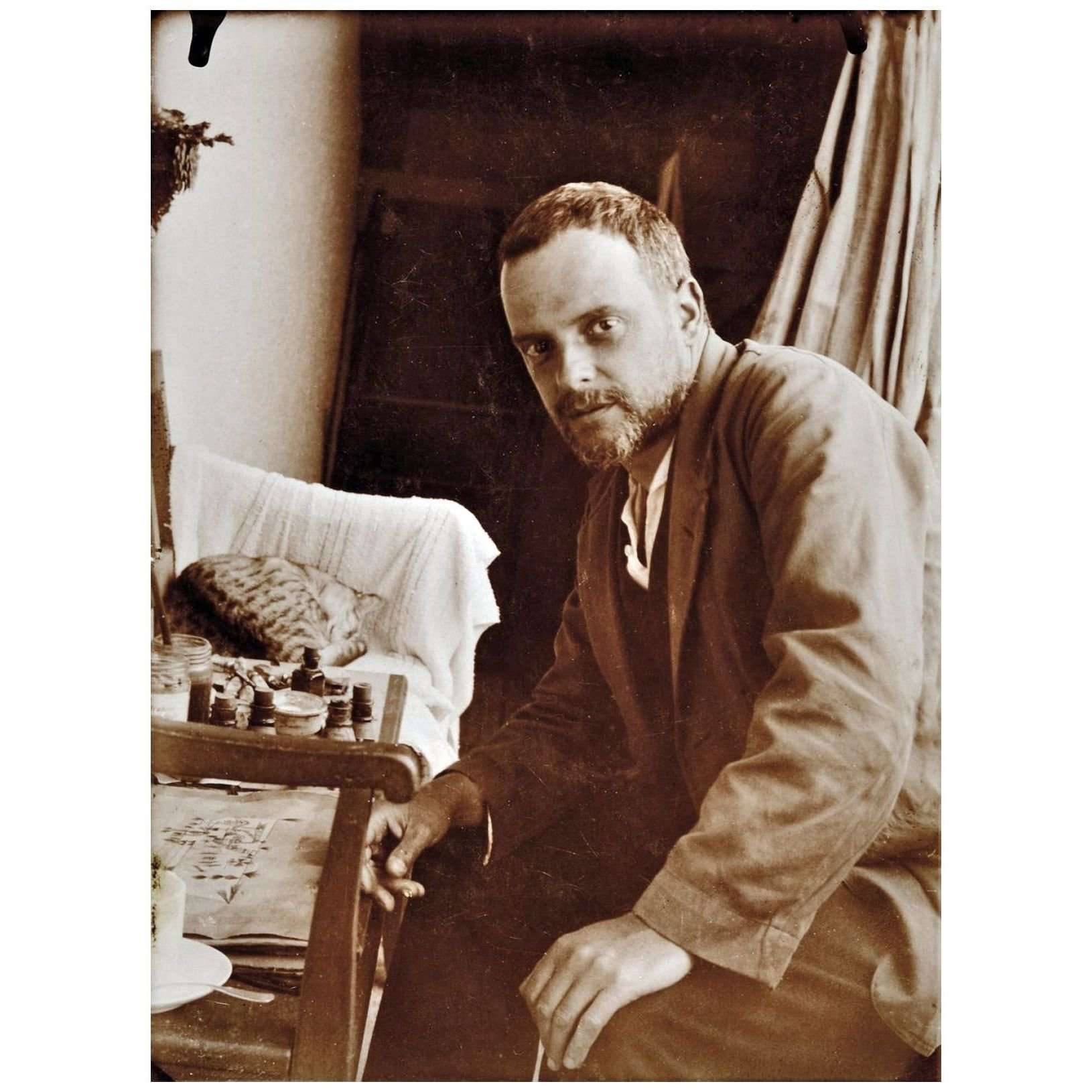  Paul Klee. 1921. Foto: Felix Klee