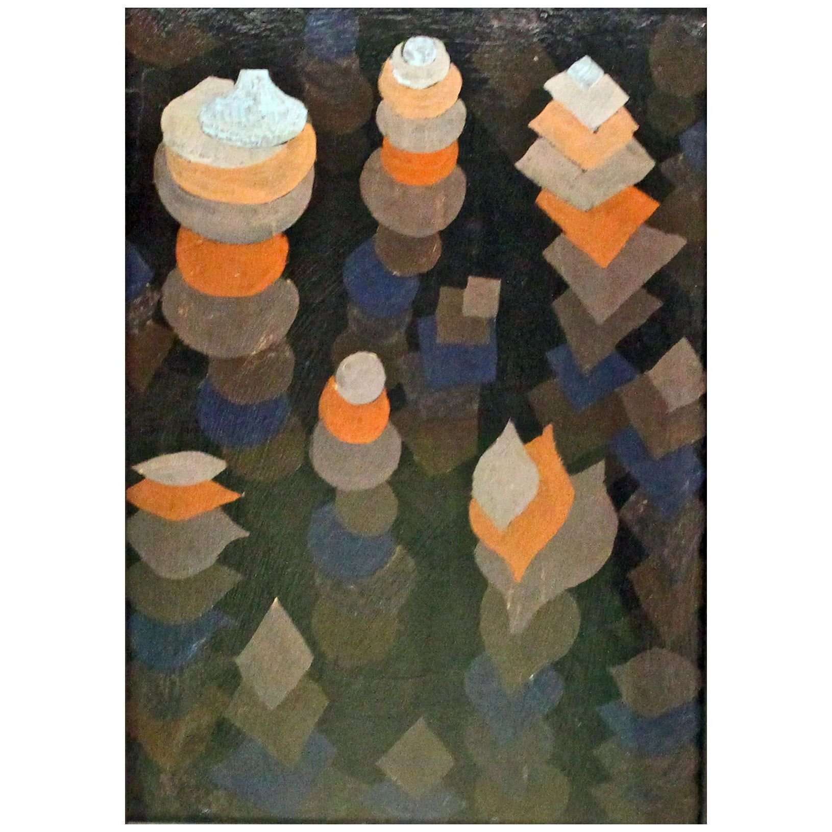  Paul Klee. Wachstum der Nachtpflanzen. 1922. Neue Pinakothek Munchen