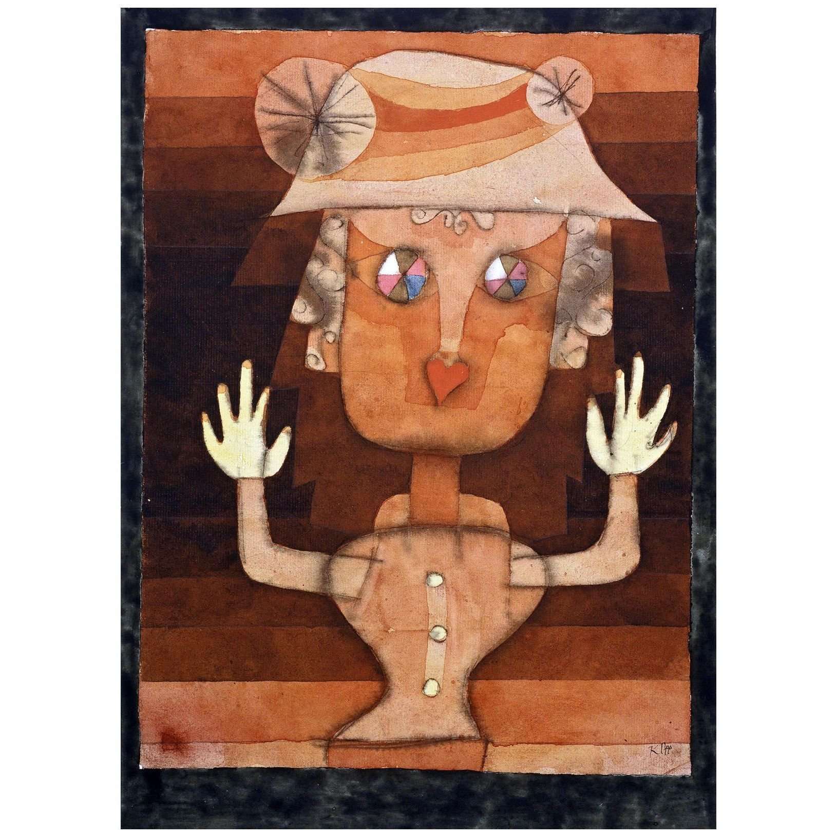  Paul Klee. Puppet. 1923. Pushkin Museum Moscow