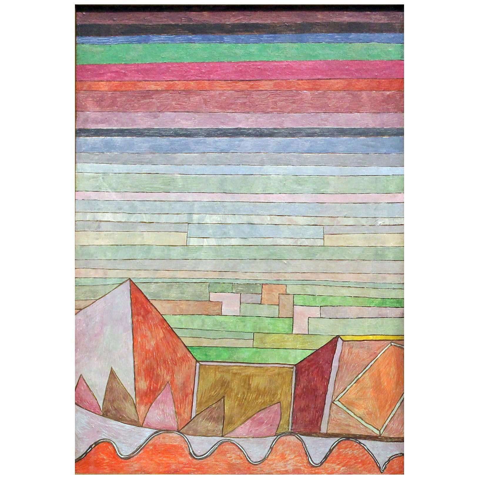  Paul Klee. Blick in das Fruchtland. 1932. Stadel Museum, Frankfurt