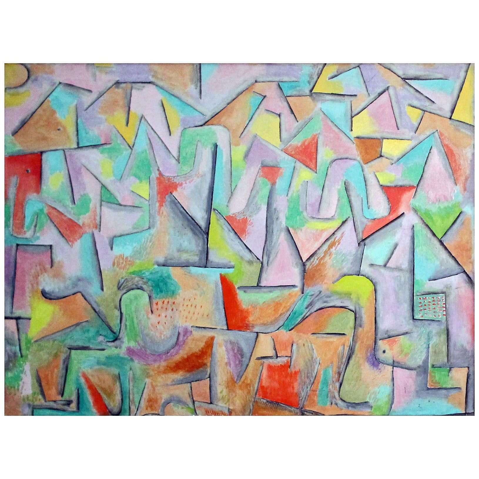  Paul Klee. Felsenlandschaft. 1937. Fondation Beyeler, Basel