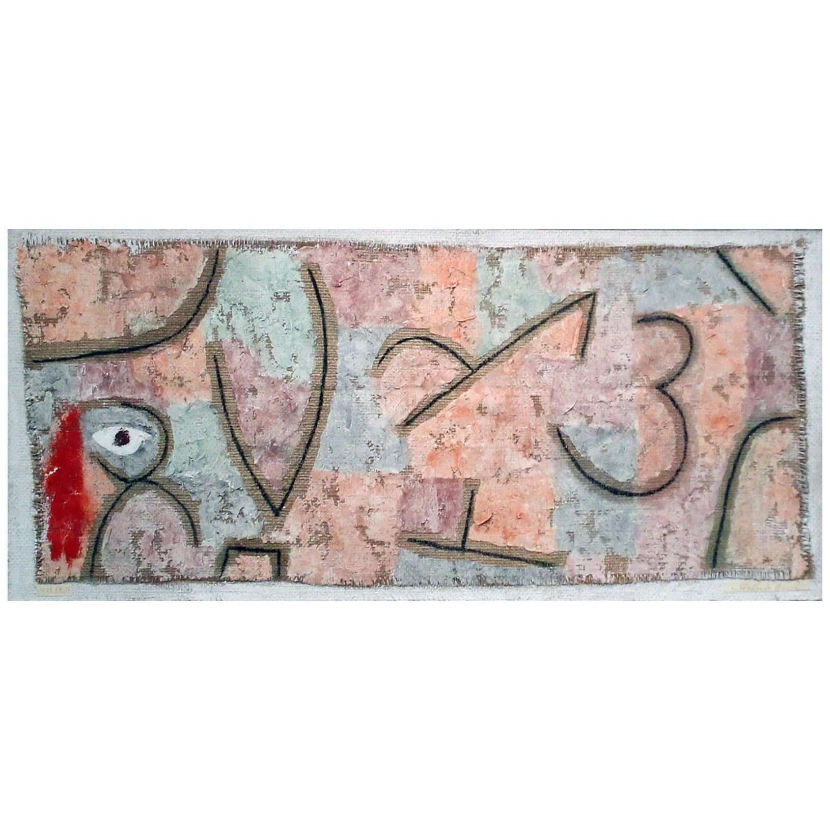  Paul Klee. Auffallende Haare. 1938. Fondation Gianadda, Martigny