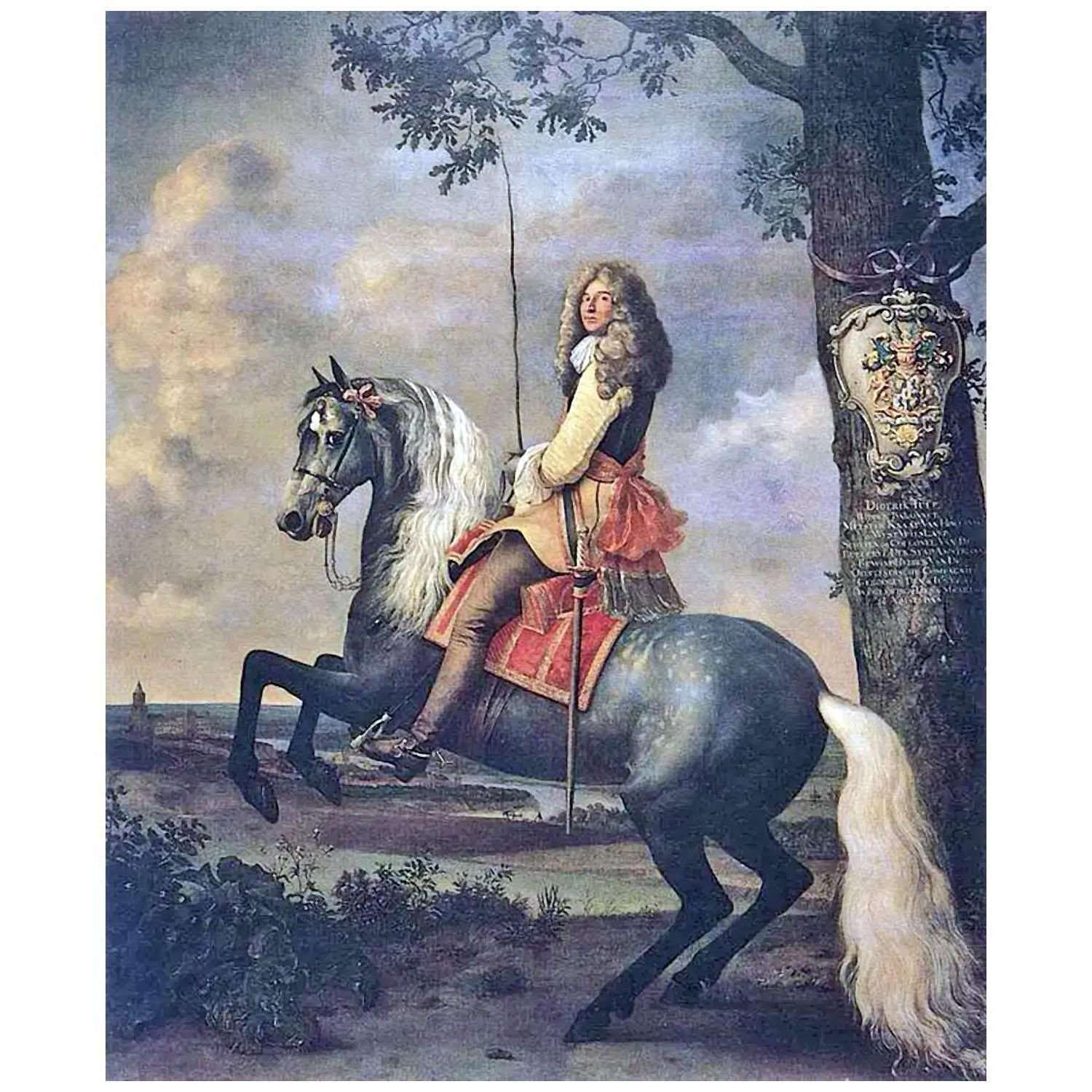  Paulus Potter. Equestrian portrait of Diederik Tulp, 1652. Private collection