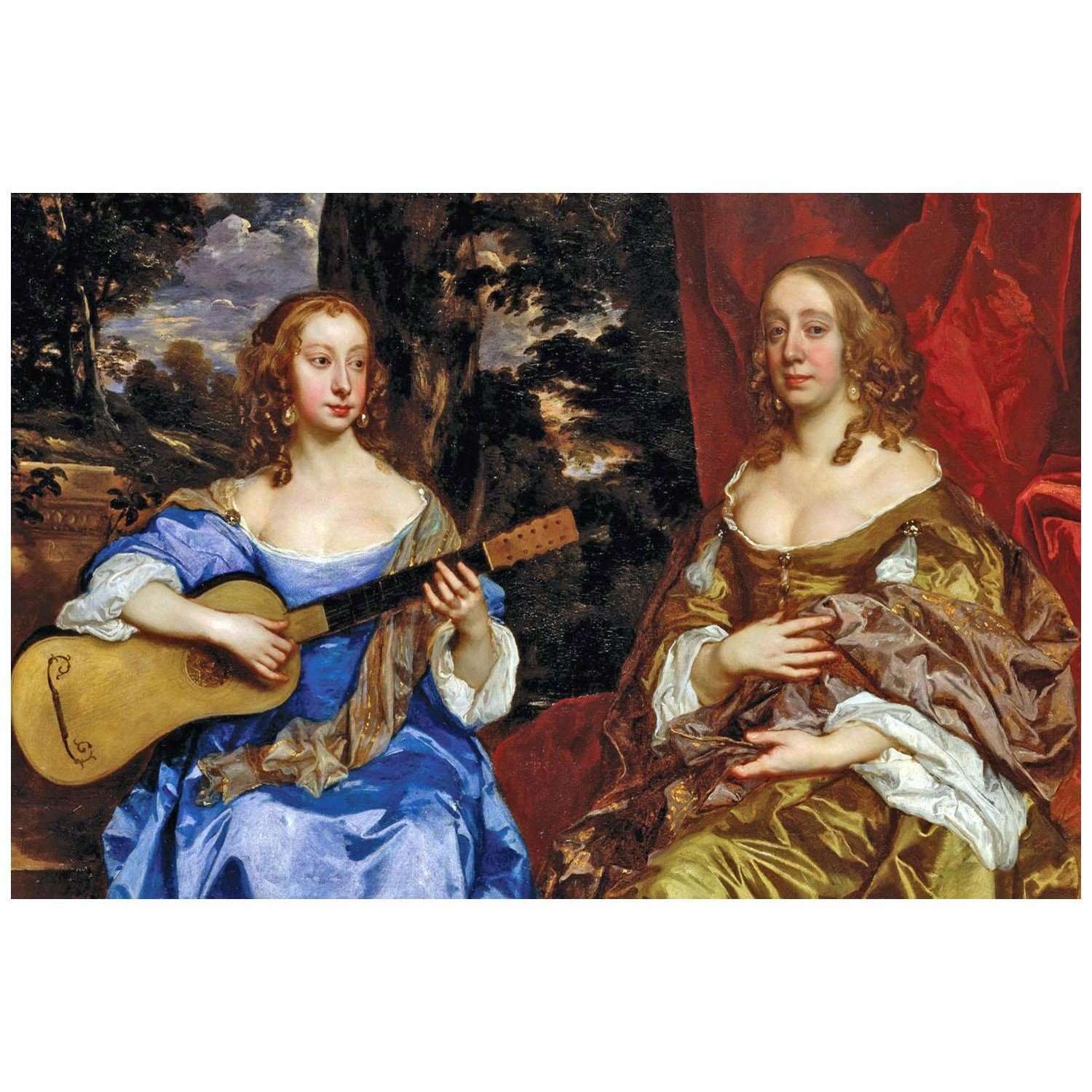  Peter Lely. Two Ladies from Family Lake. 1650. Tate Britain