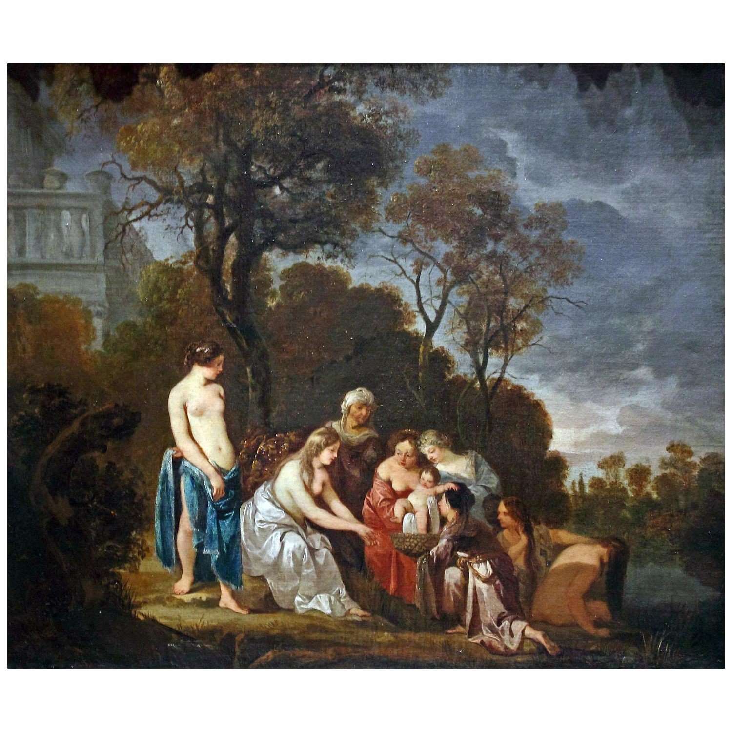  Peter Lely. Finding of Moses. 1651. Mus?e des Beaux-Arts de Rennes