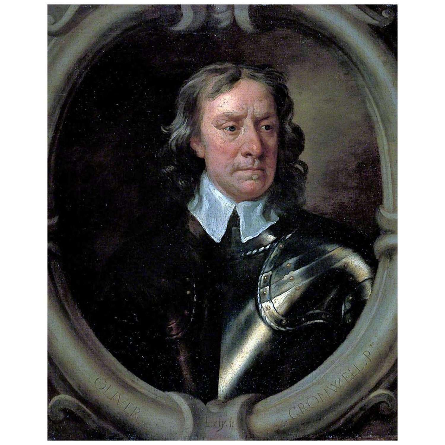  Peter Lely. Oliver Cromwell. 1653. Birmingham Art Museum