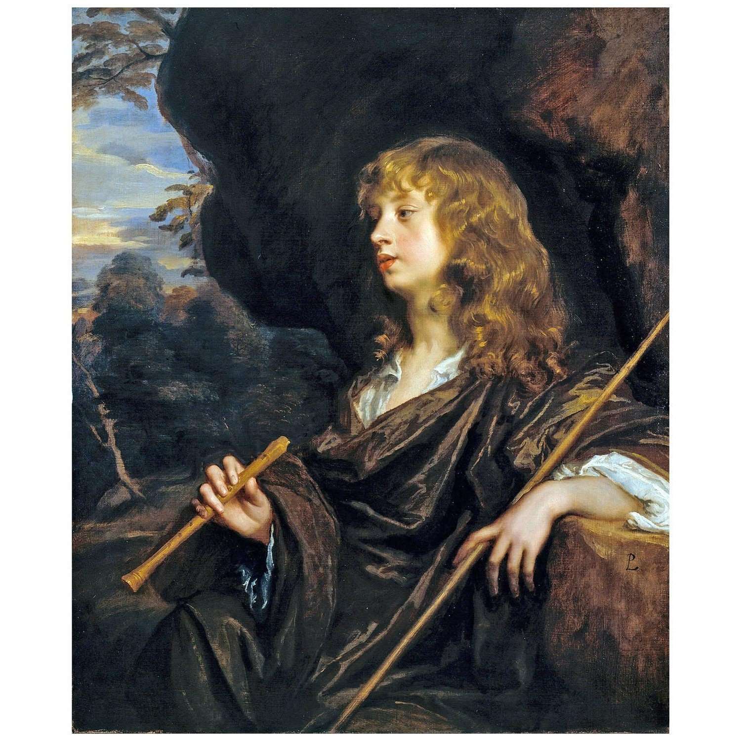  Peter Lely. Boy as a Shepherd. 1658. Dulwich Picture Gallery London