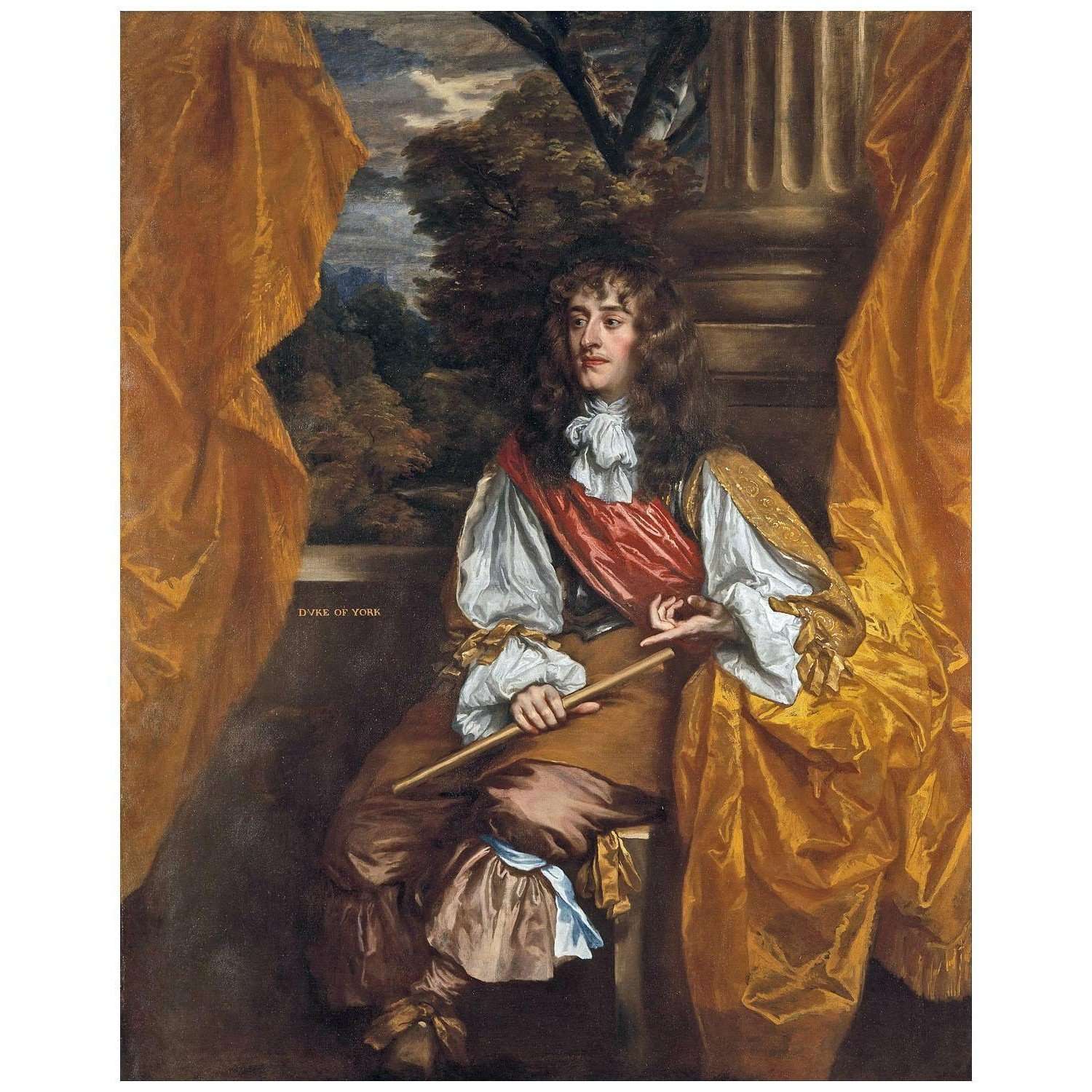  Peter Lely. James II, when Duke of York. 1661. SNG Edinburgh