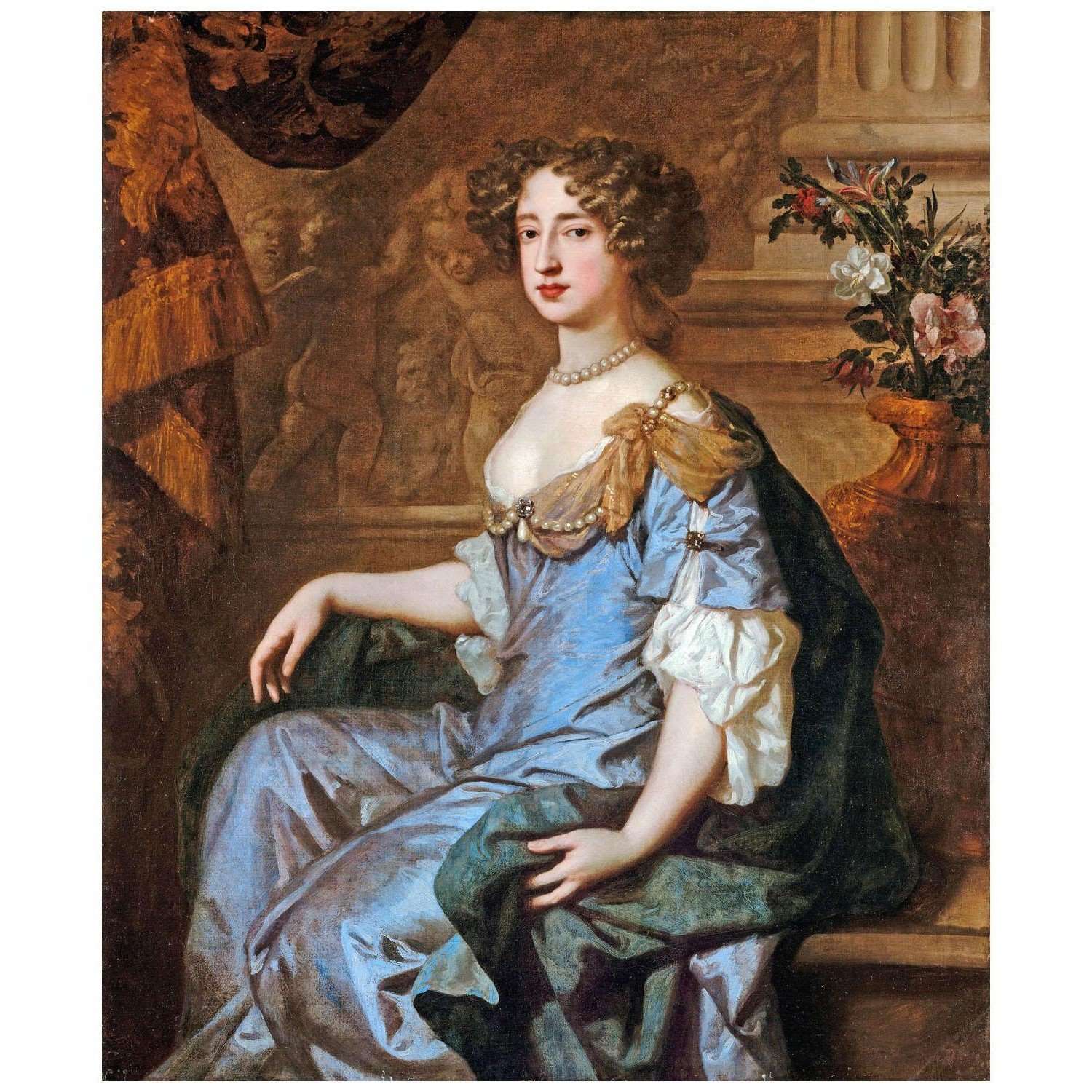  Peter Lely. Queen Mary II. 1662. National Trust England