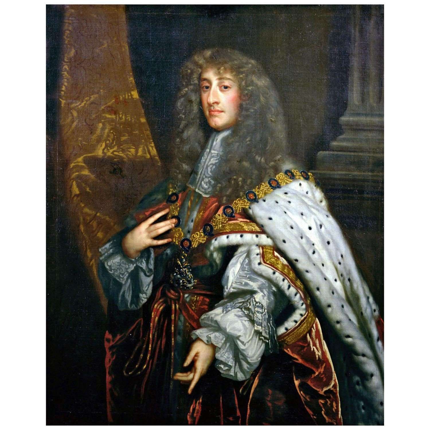  Peter Lely. James II. 1665. Bolton Museum and Art Gallery