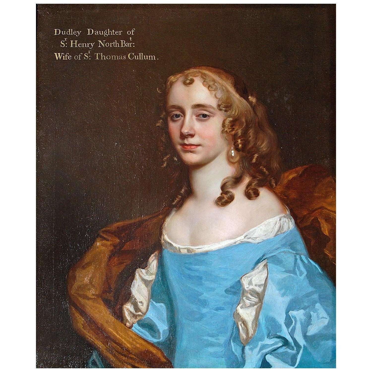  Peter Lely. Dudleia Cullum. 1670. Bury St Edmunds Museum