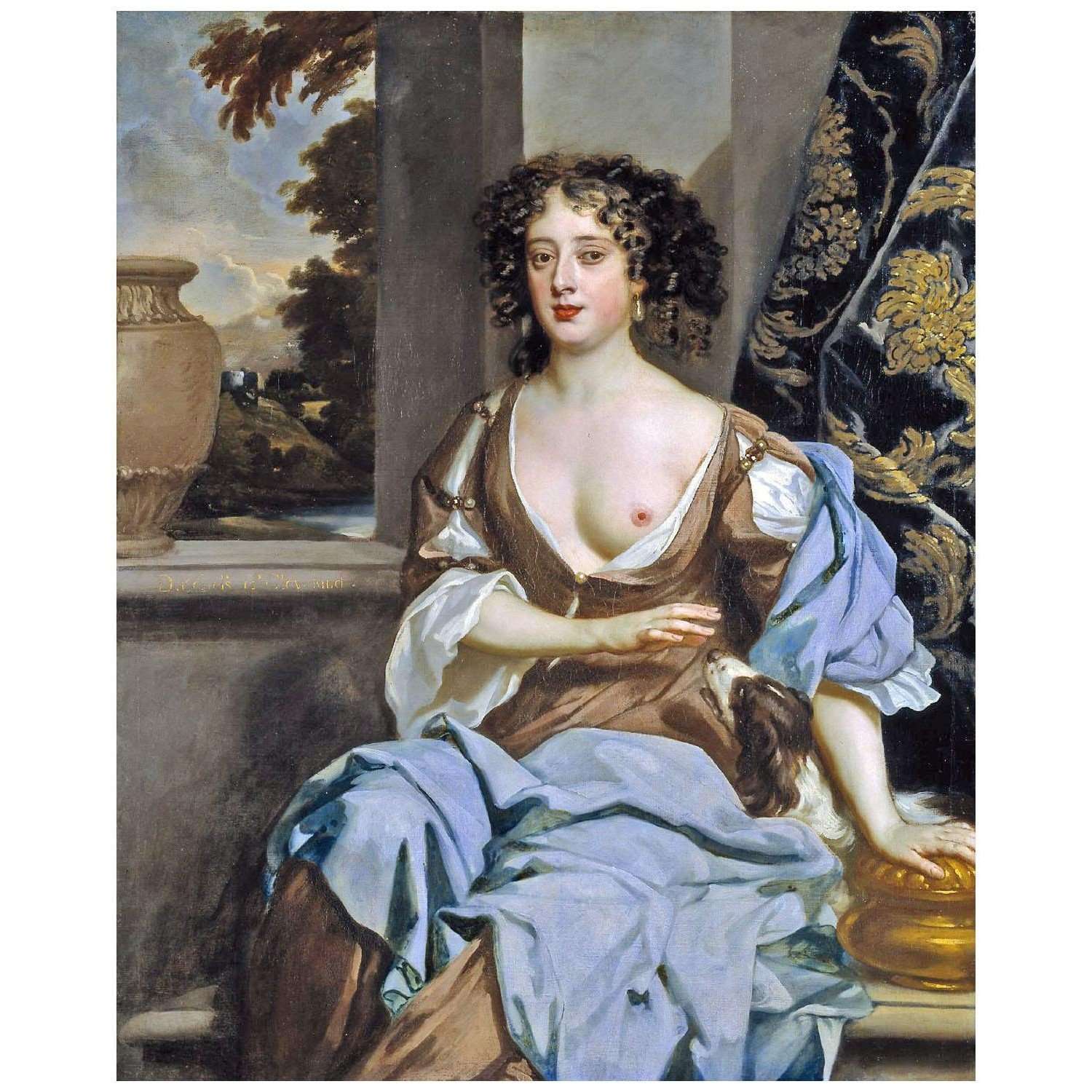  Peter Lely. Margaret Hughes. 1675. Tate Britain