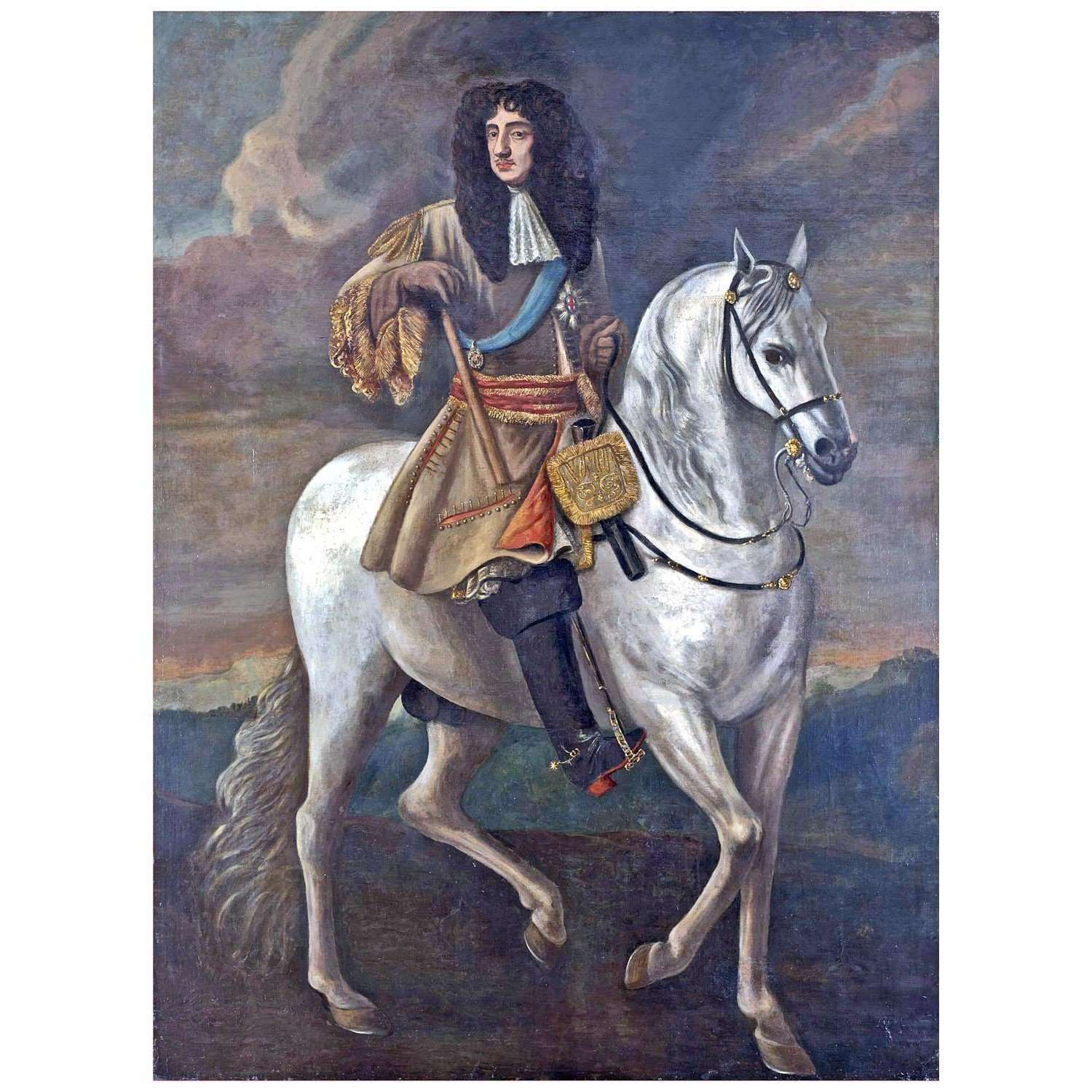  Peter Lely. King Charles II. 1675. Government Art Collection London