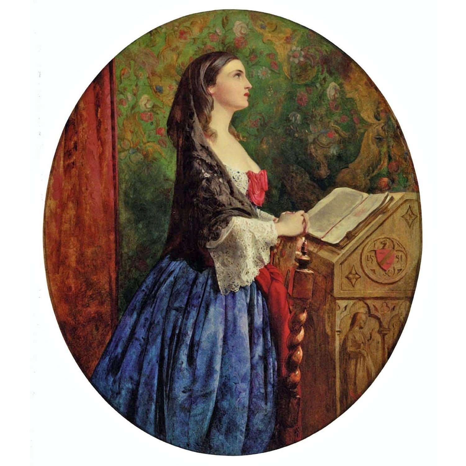 - Philip Calderon. Ave Maria. 1858. Private collection